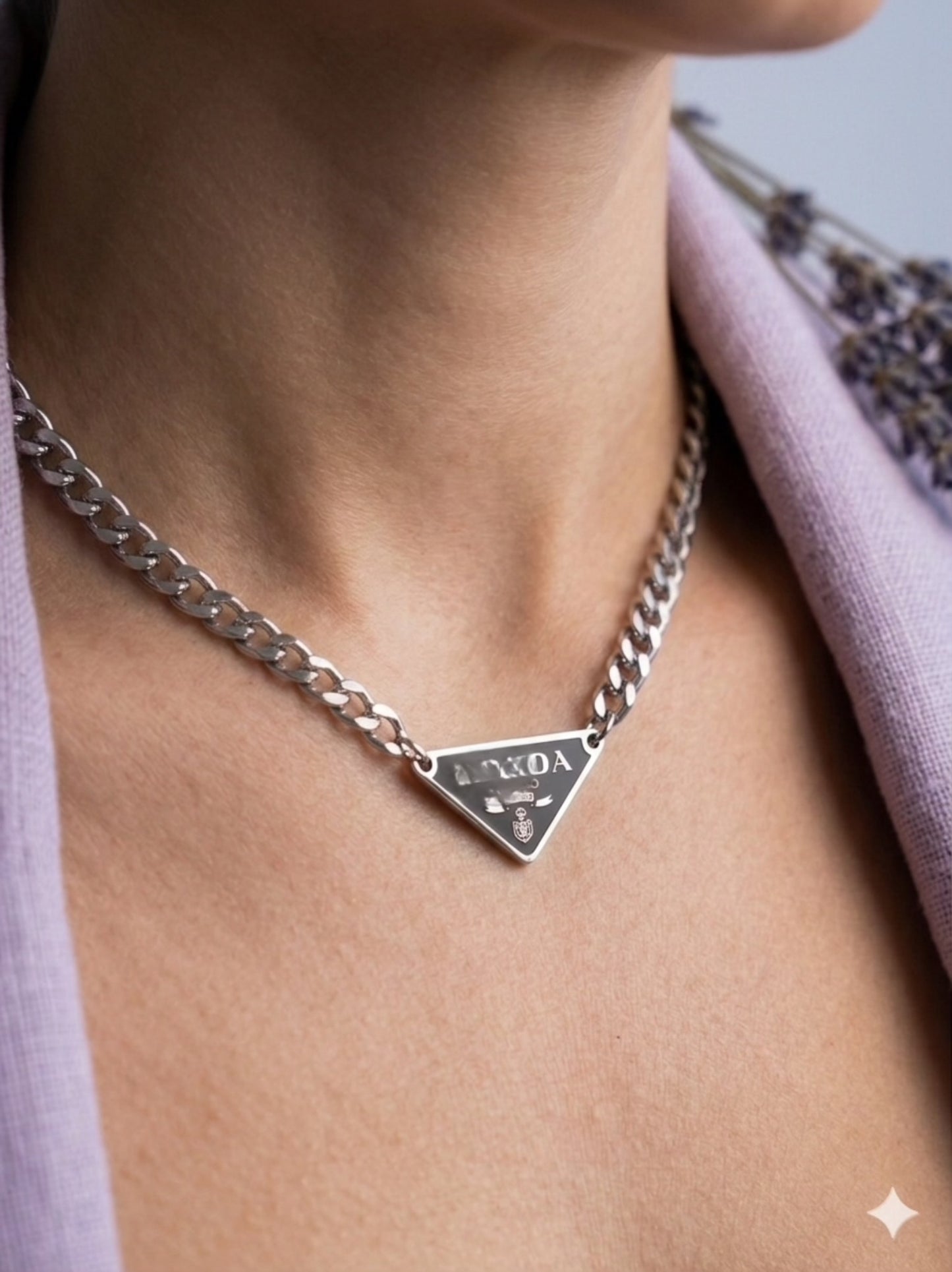 Preda Metal Chain Κολιέ