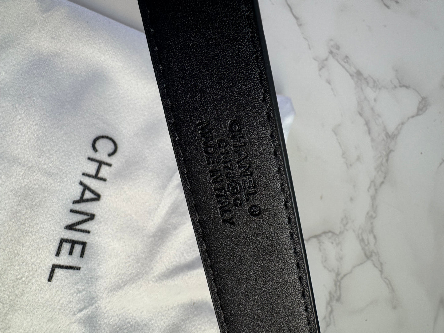 Chanelia Leather Belt