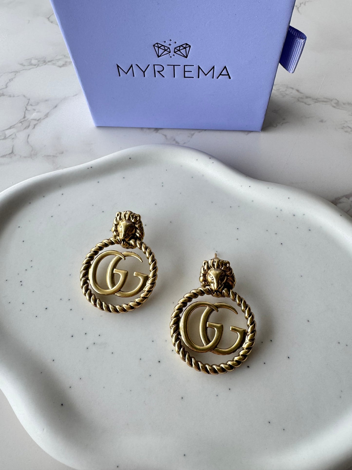 Gucci Twisted Earrings