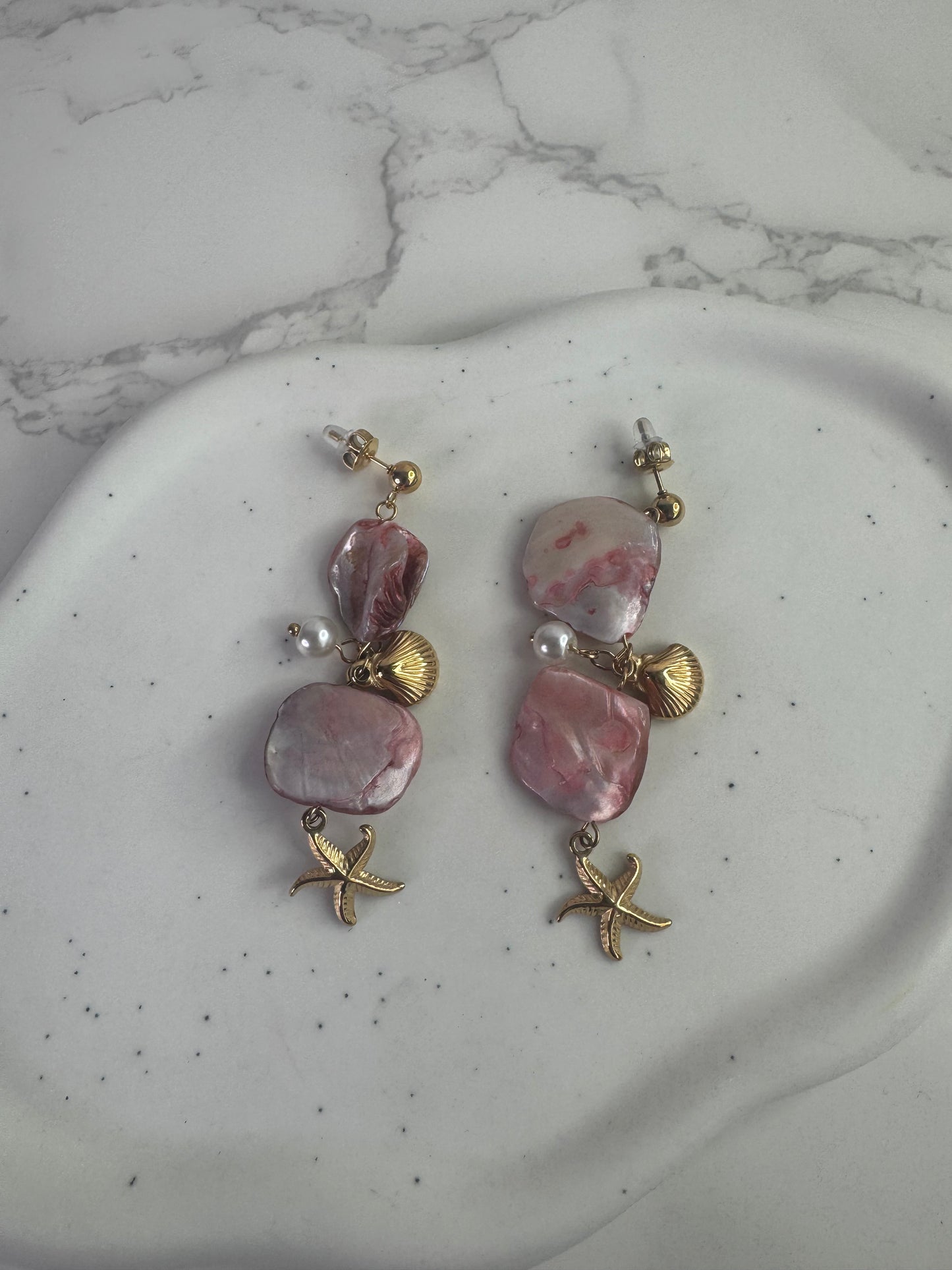 Seashell Kiss Σκουλαρίκια