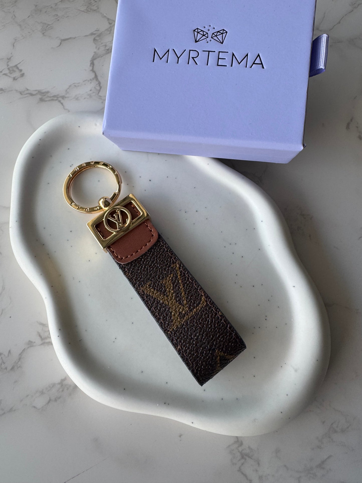 Louiva Canvas Key Chain
