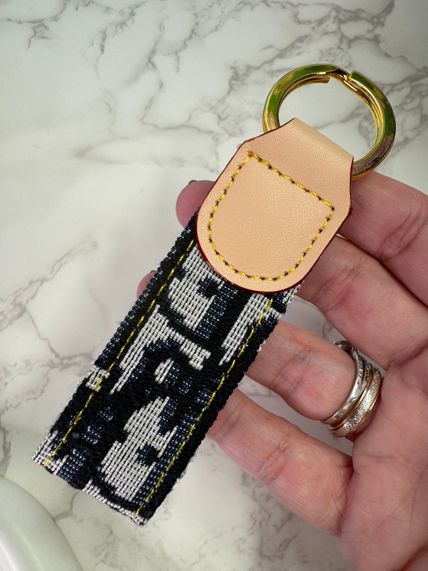Diora Fabric Key Chain