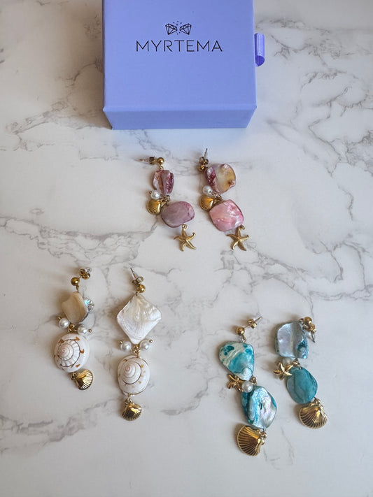Seashell Kiss Σκουλαρίκια