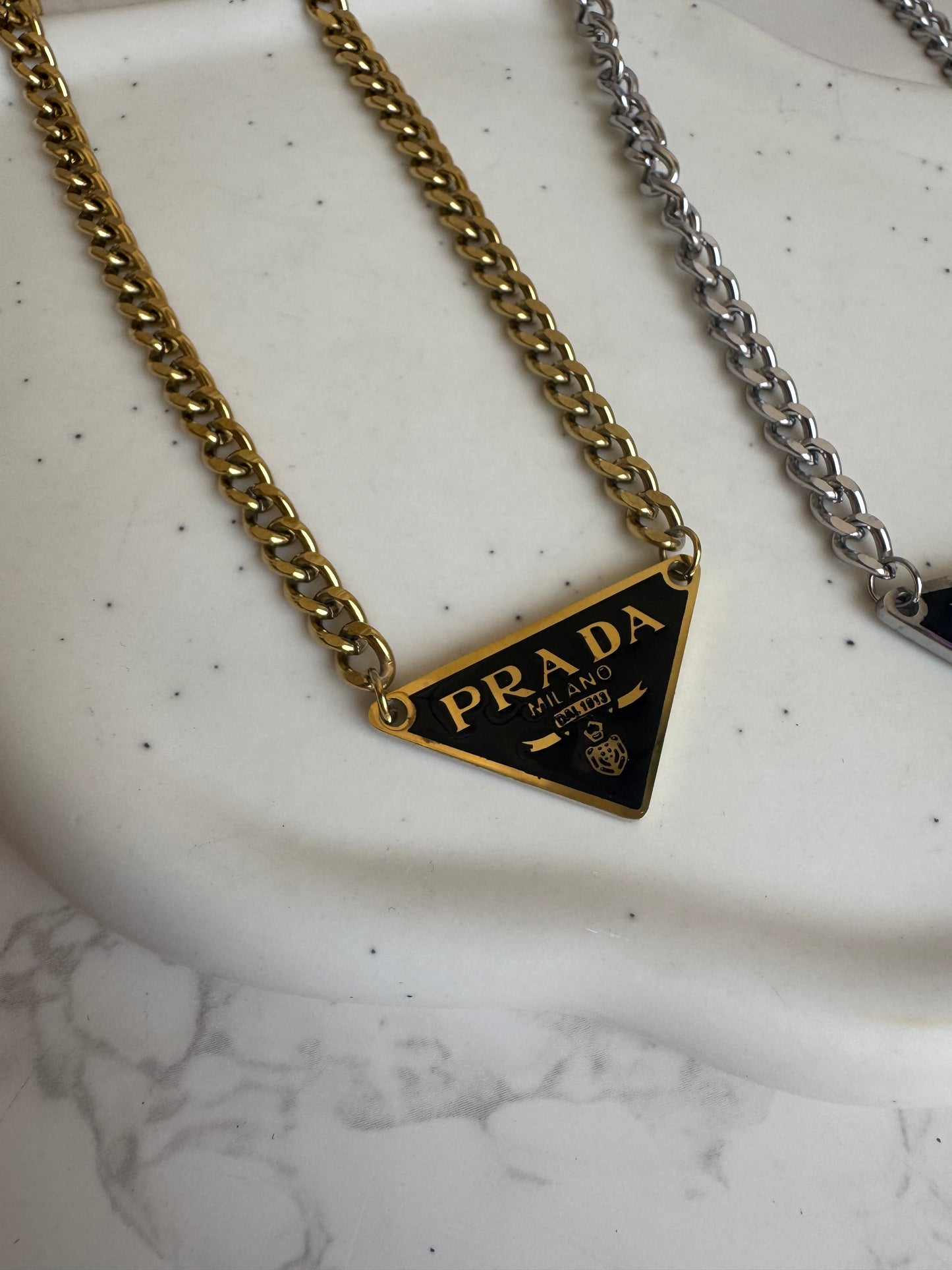 Preda Metal Chain Κολιέ