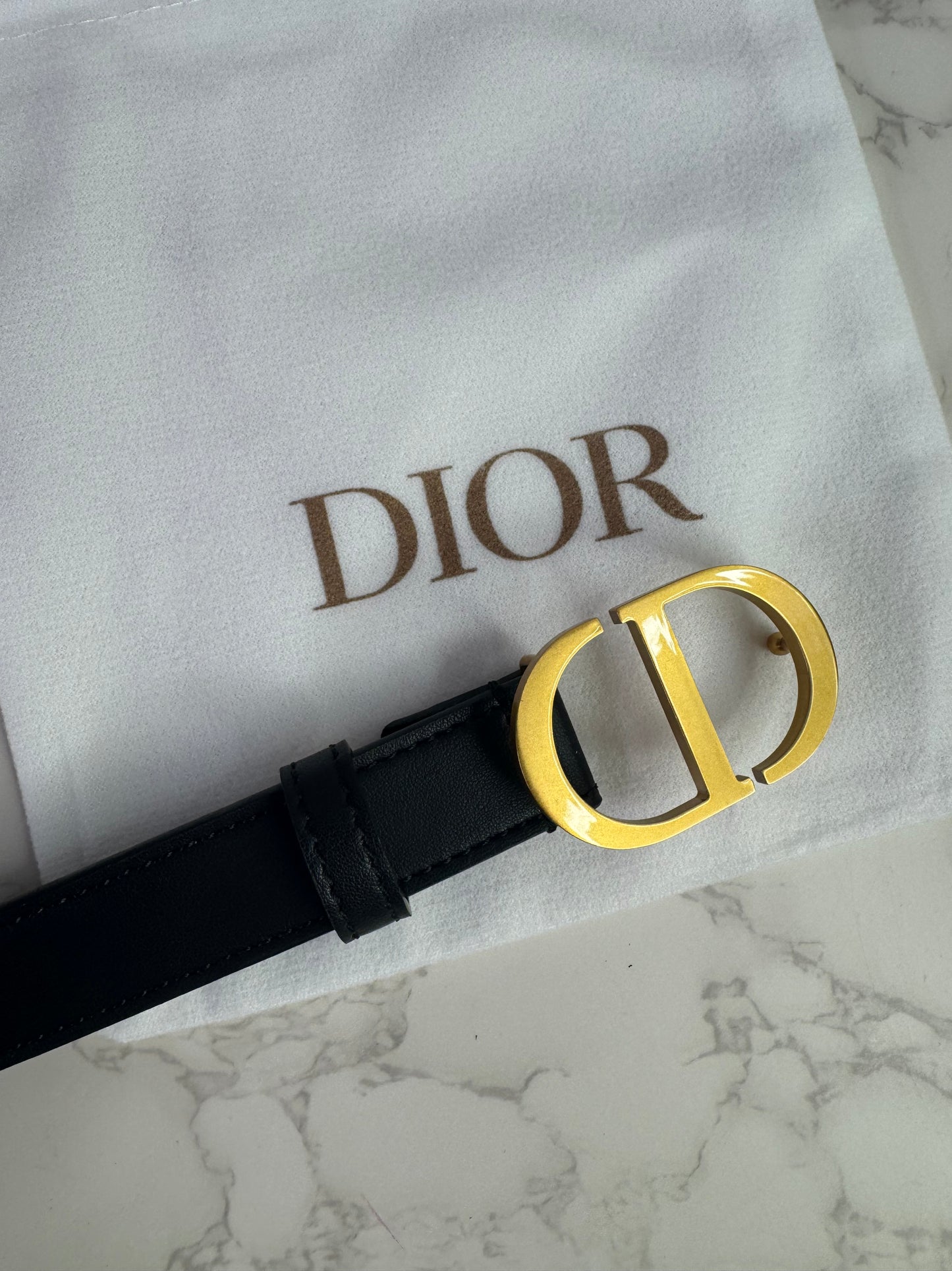 CD Leather Belt