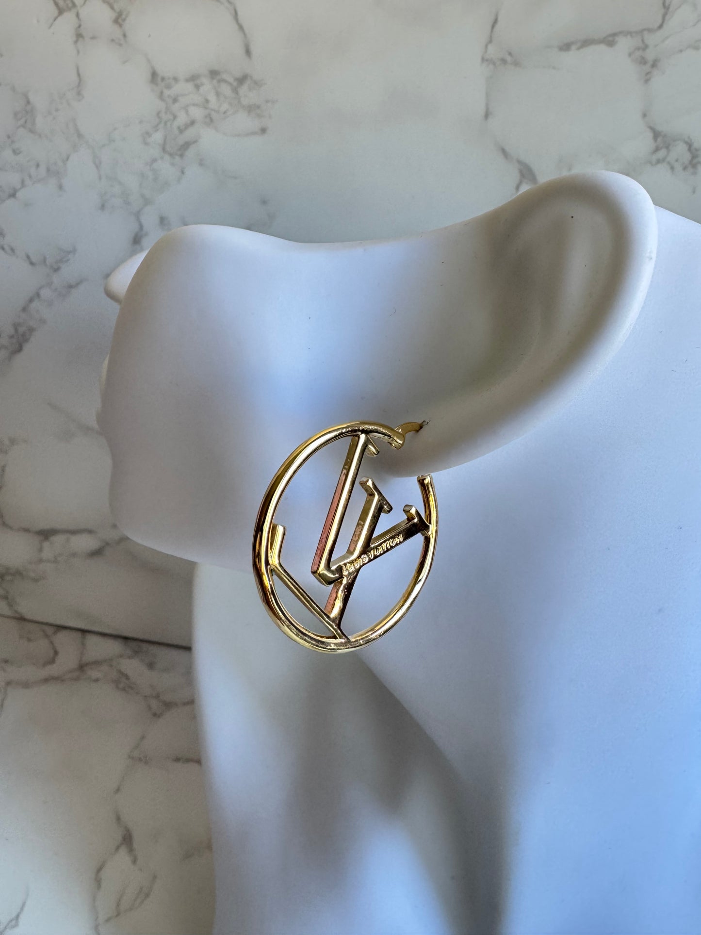 Louiva Hoops Σκουλαρίκια