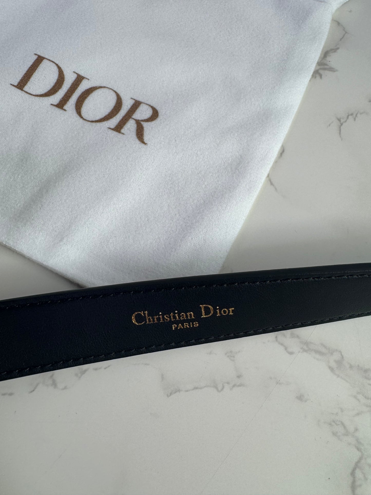 CD Leather Belt
