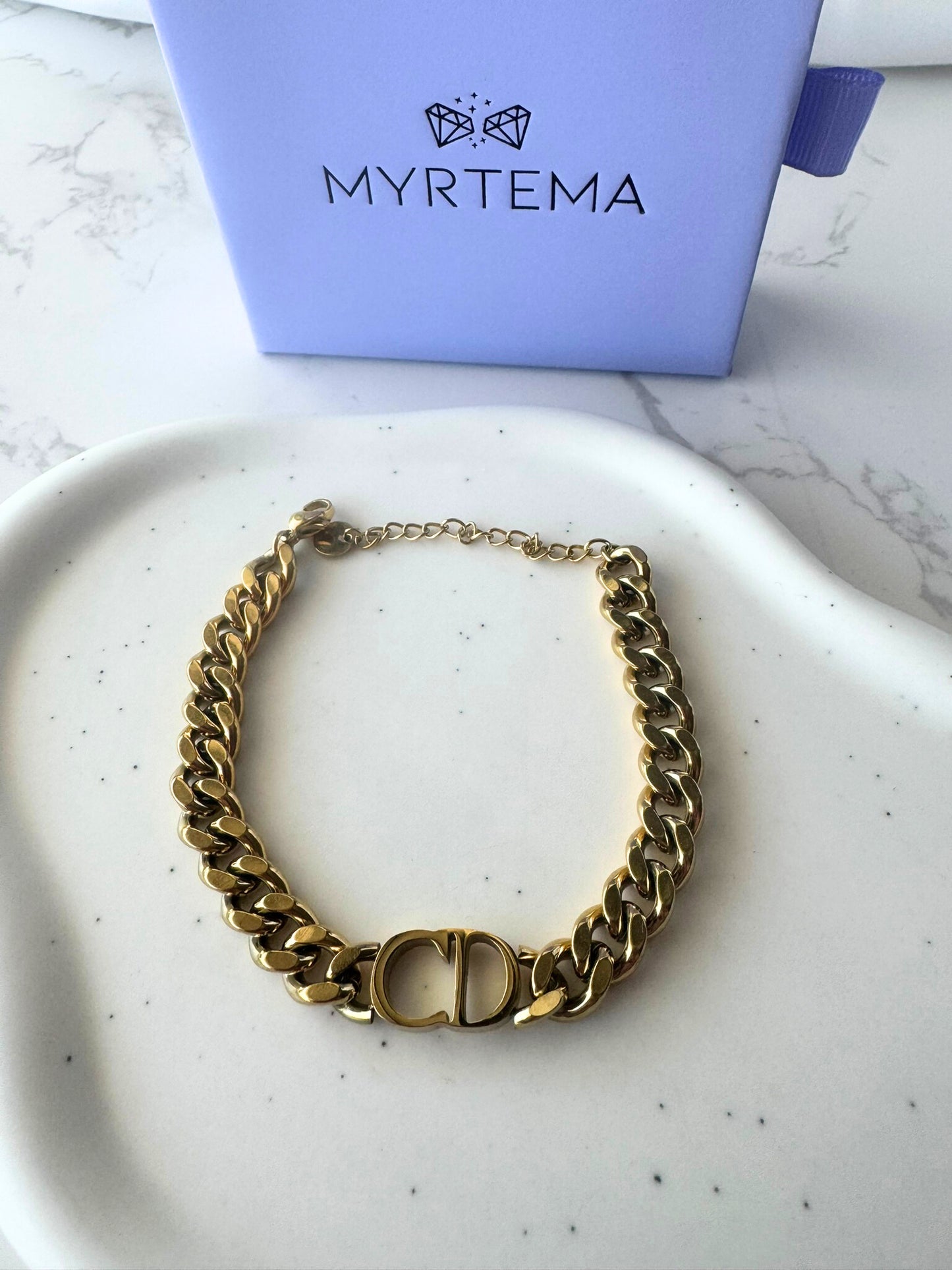 CD Bold Chain Βραχιόλι