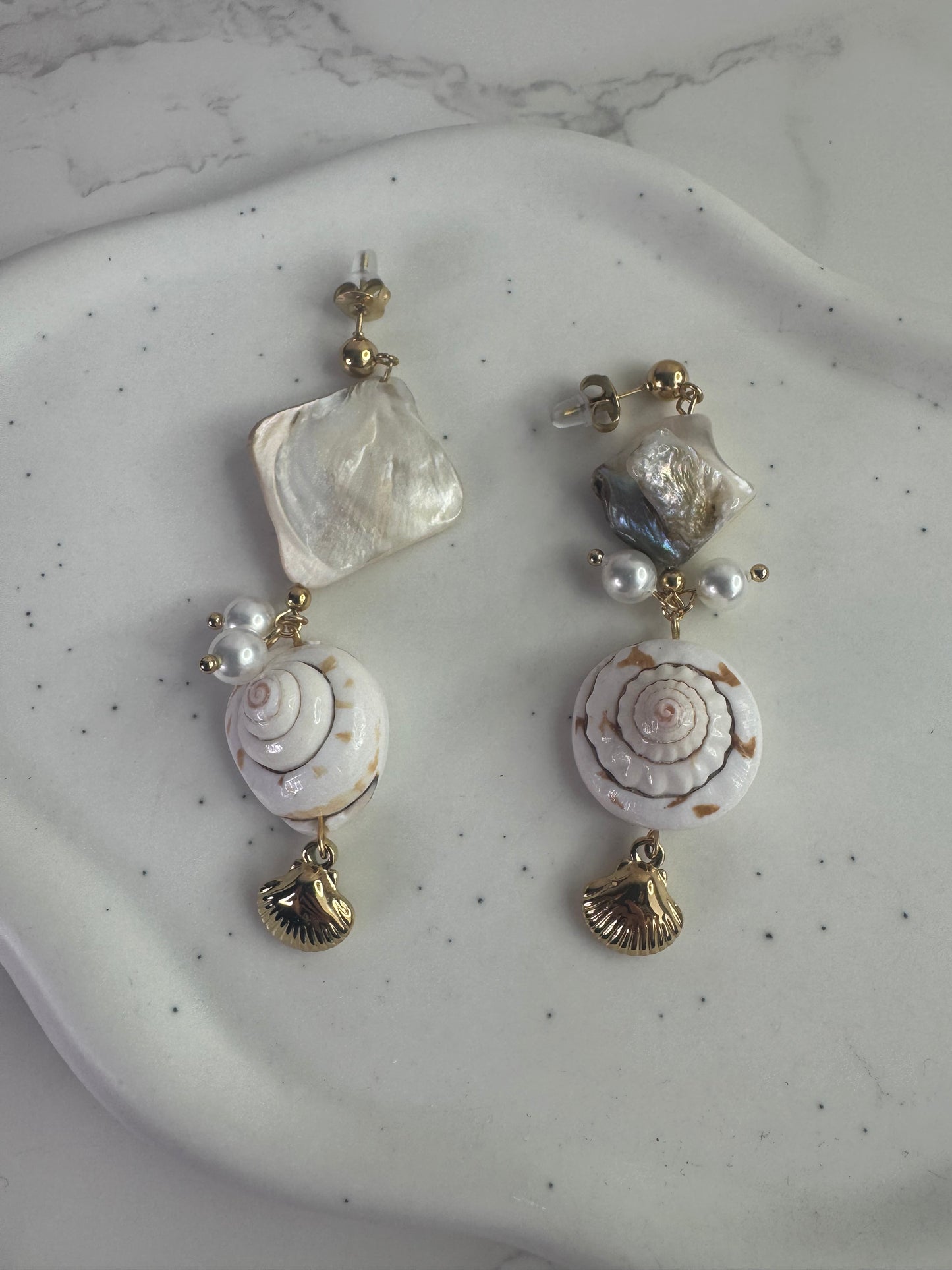 Seashell Kiss Σκουλαρίκια