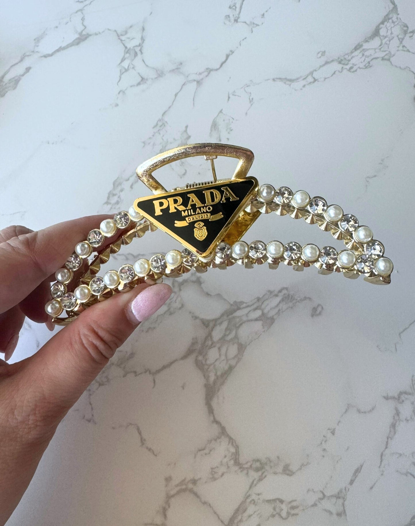 Prada Hair Clip