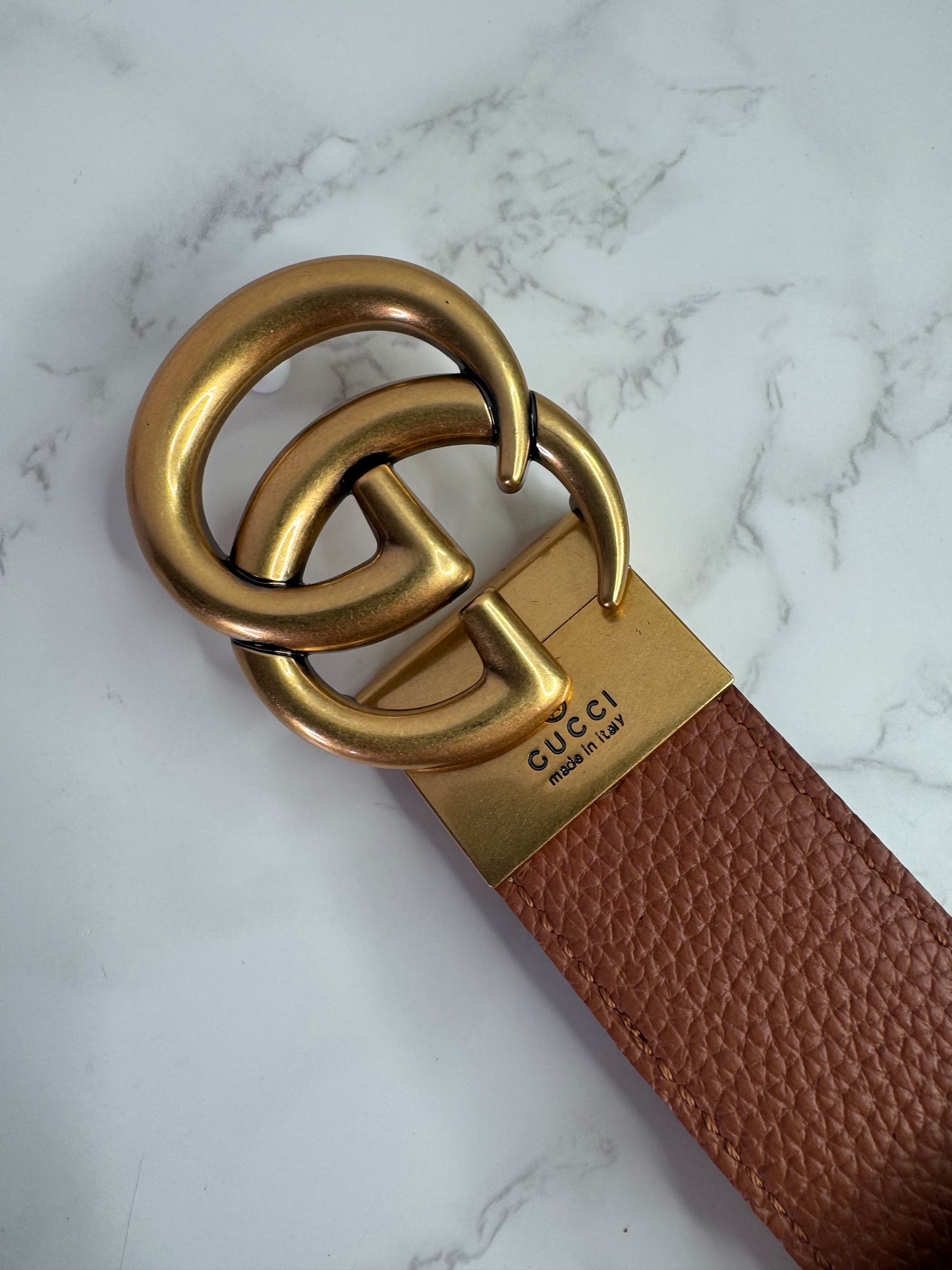 GG Leather Belt