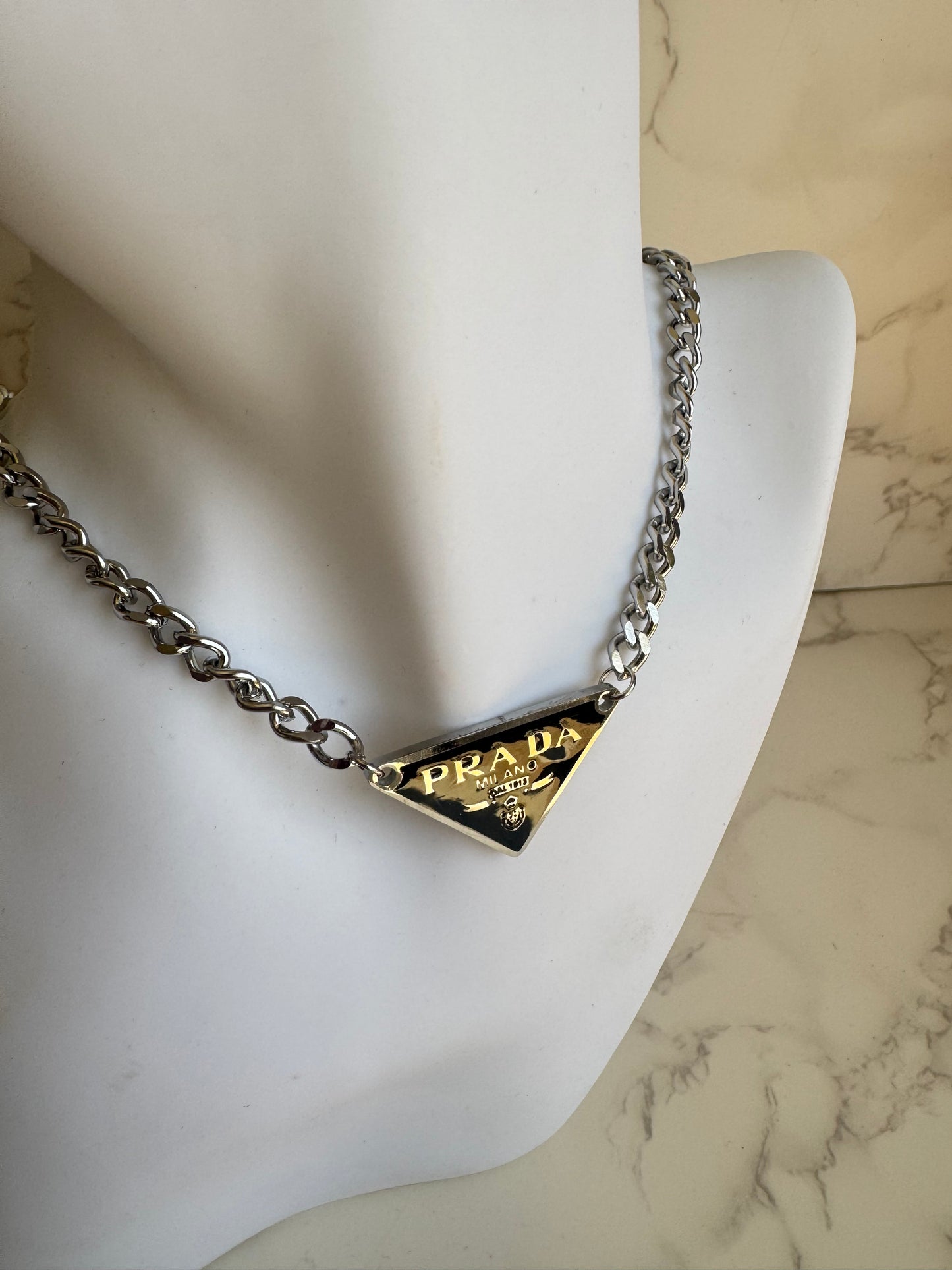 Preda Metal Chain Κολιέ