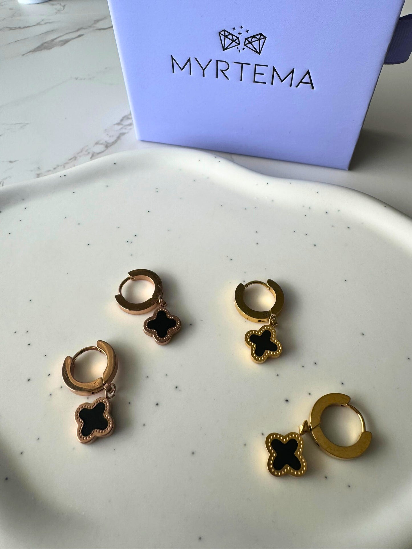 Clover Charm Earrings