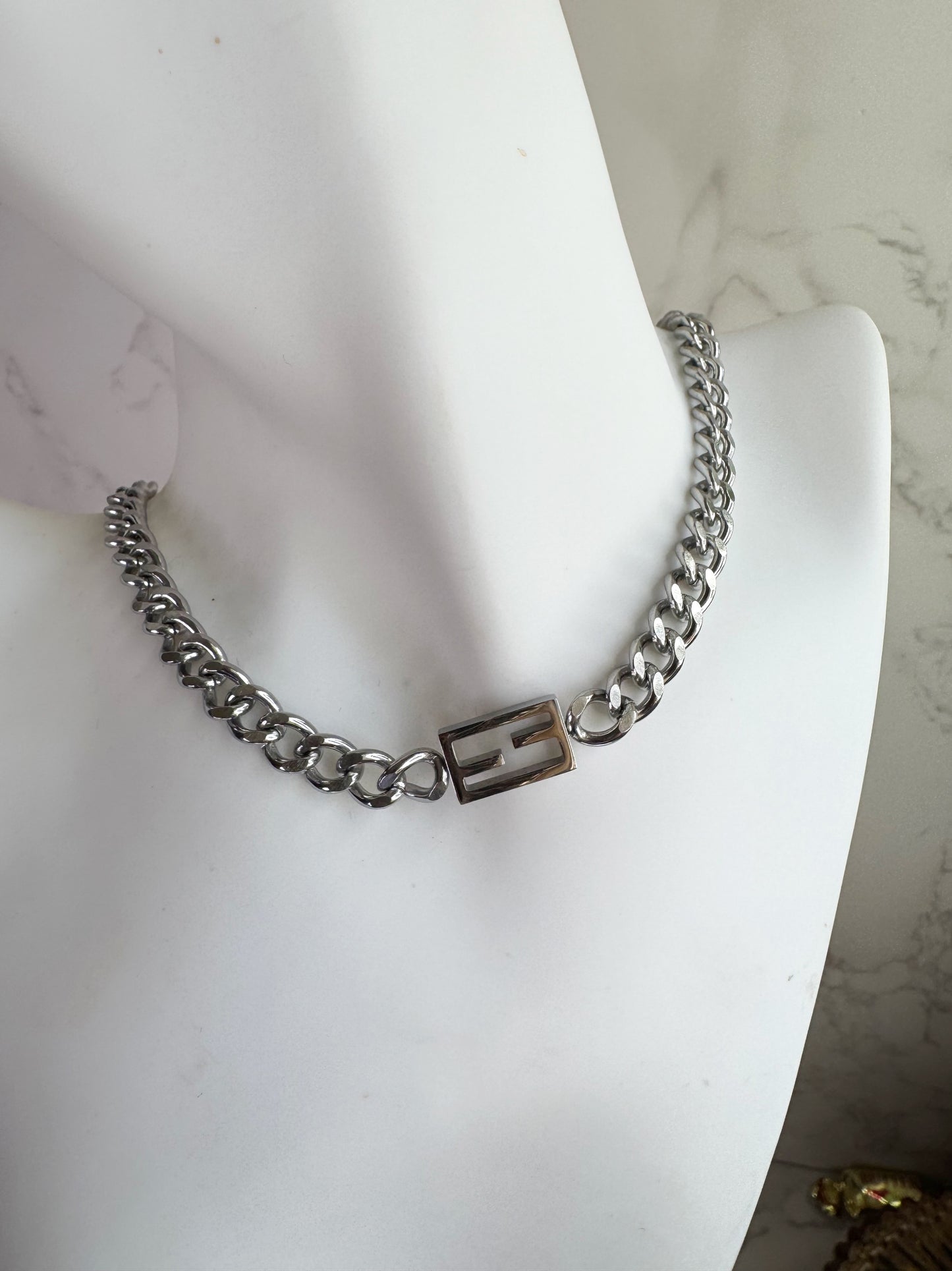 Fendia Bold Chain Κολιέ