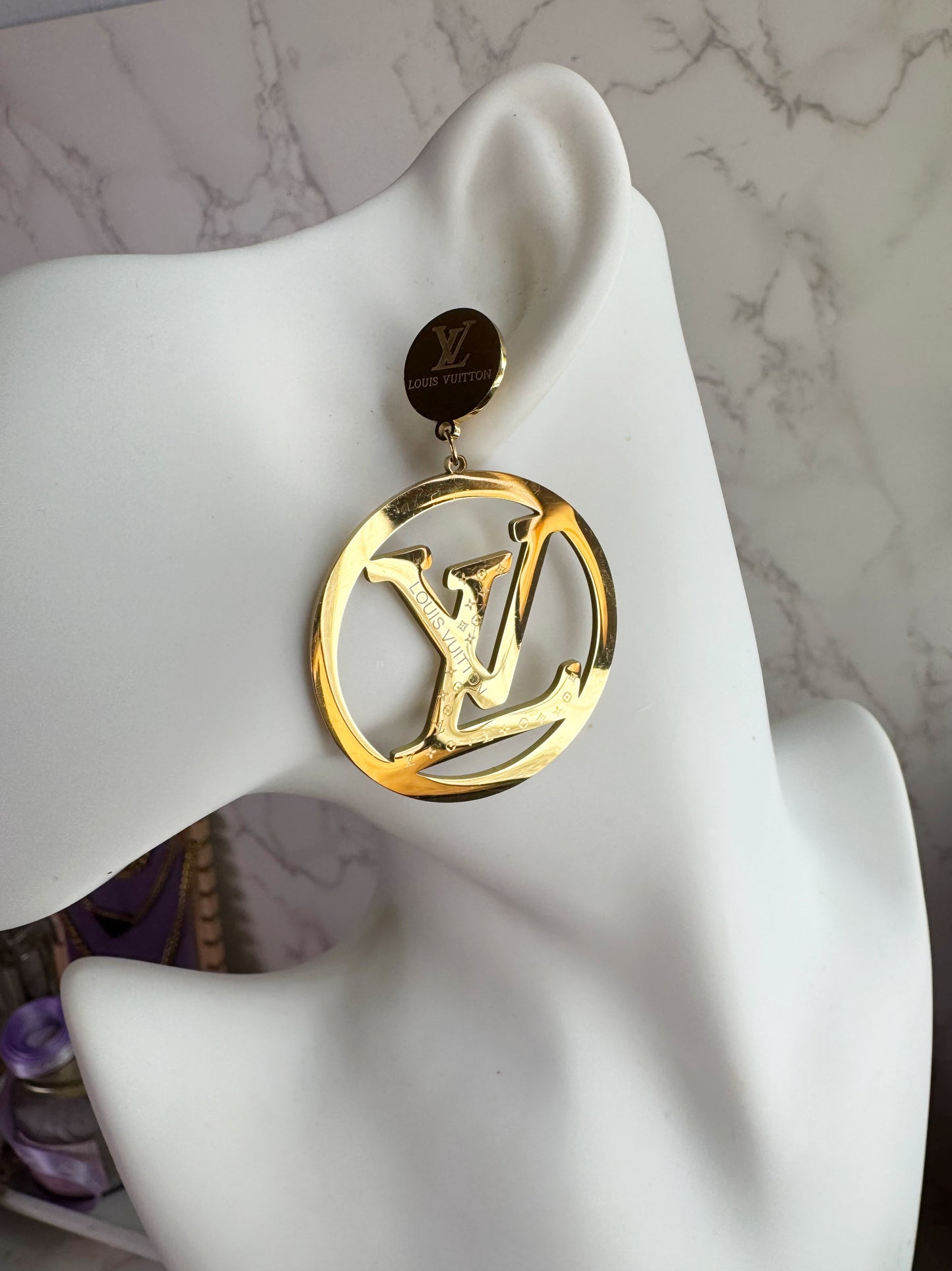 Louiva Luxe Σκουλαρίκια