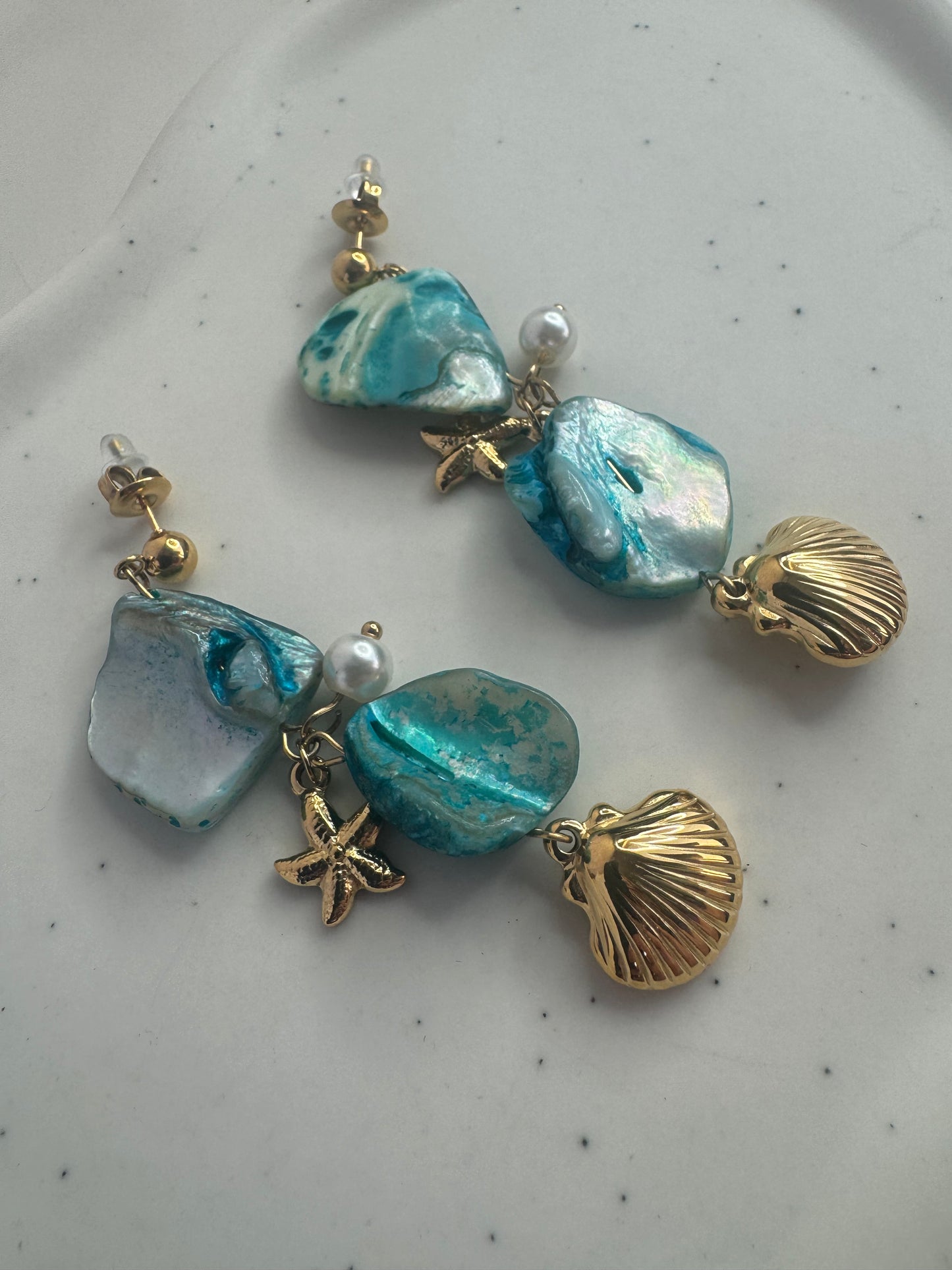 Seashell Kiss Σκουλαρίκια