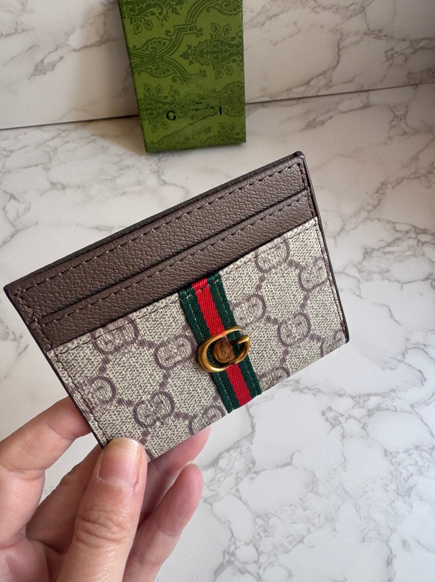 GG Red Green Card Holder