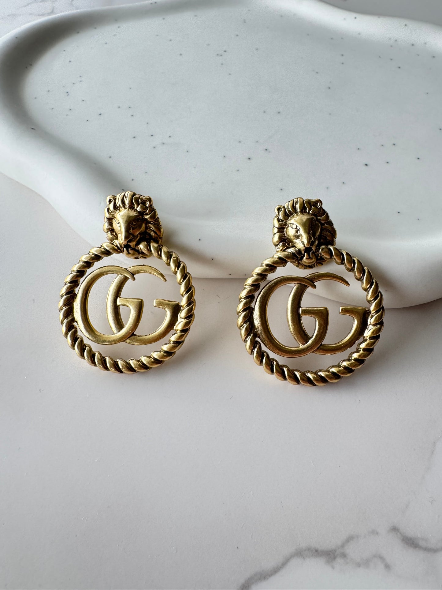 Gucci Twisted Earrings