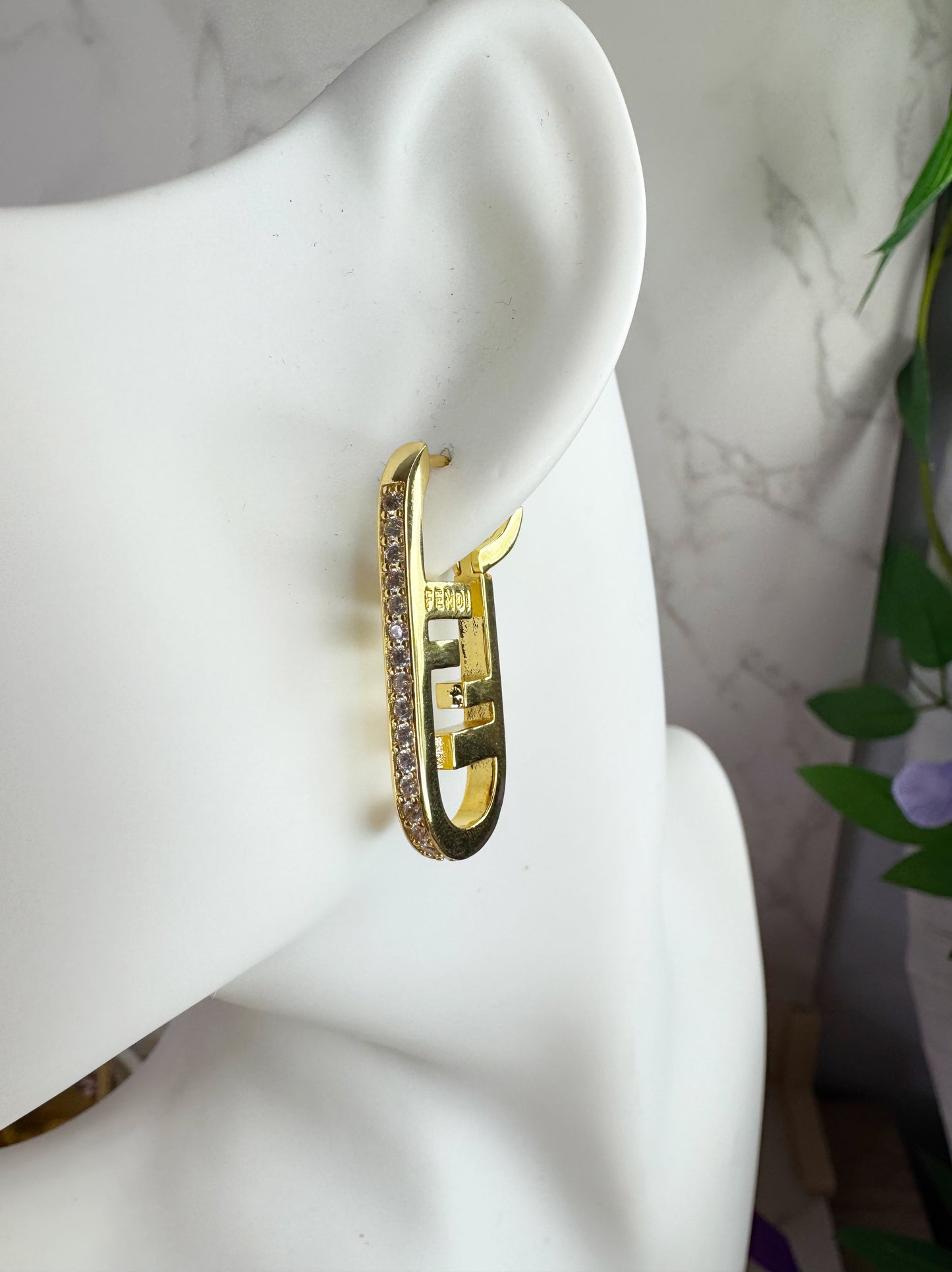 Fendia Sleek Σκουλαρίκια