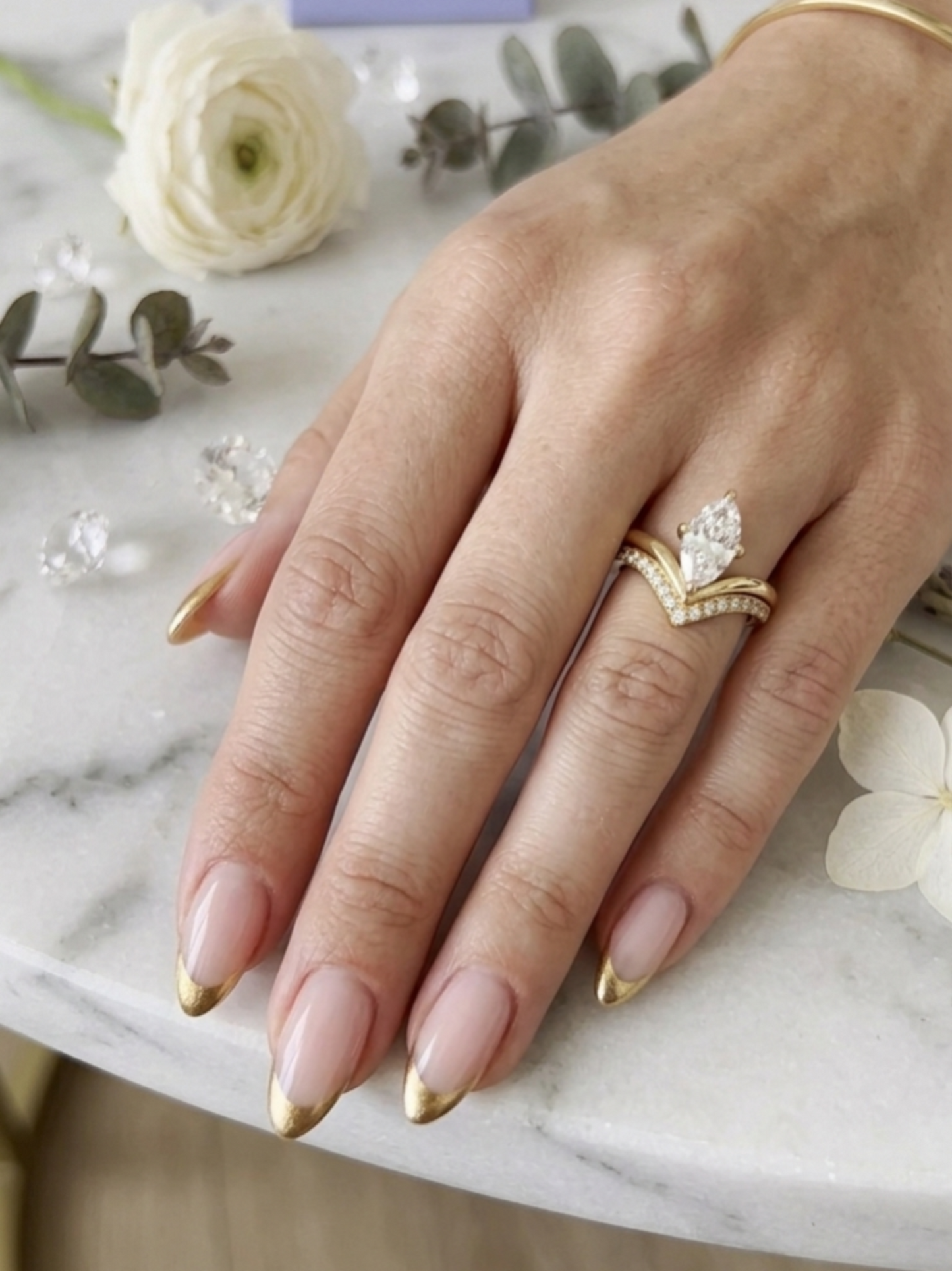 Marquise Δαχτυλίδι