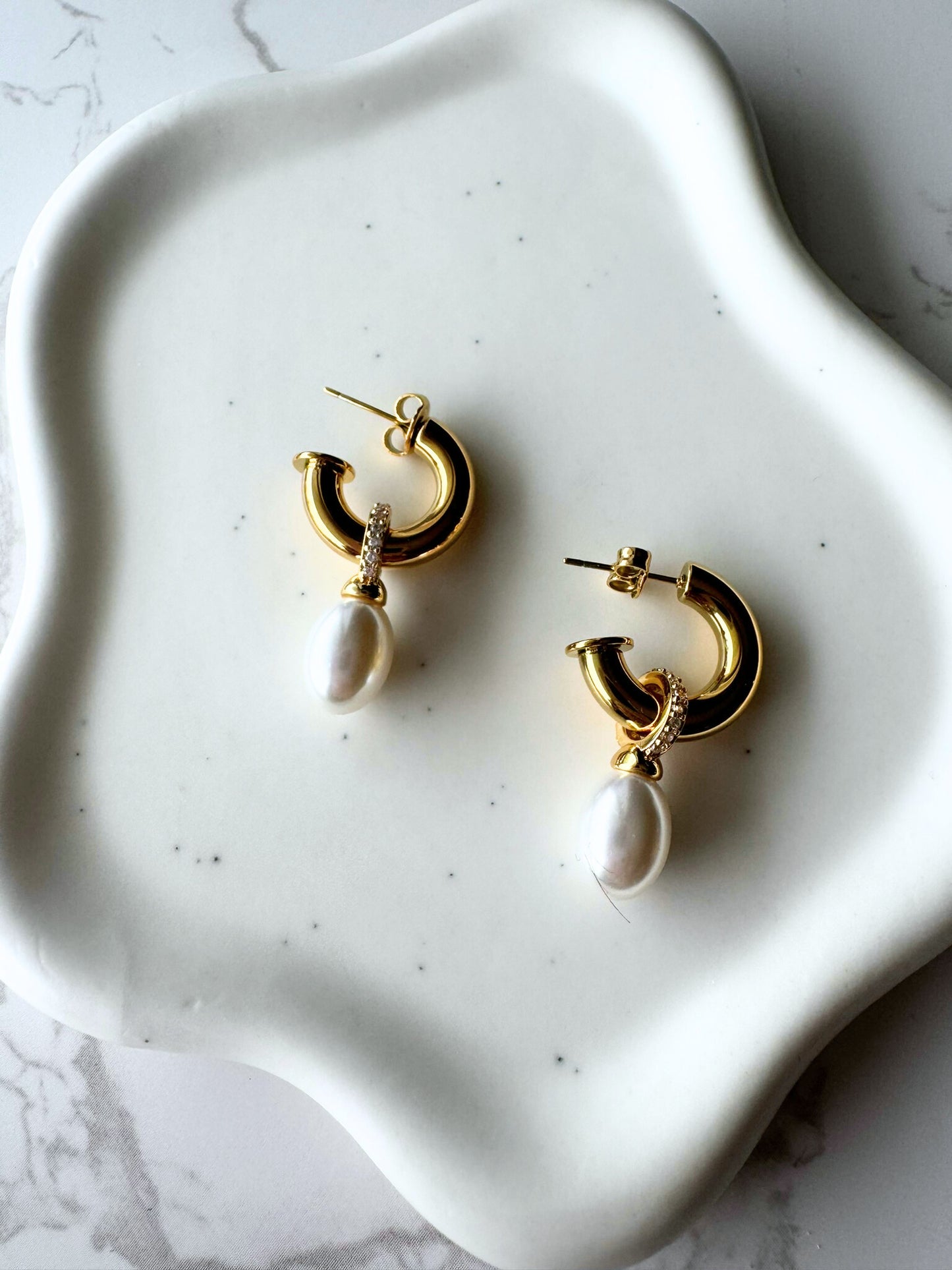 Pearl Drop Earrings