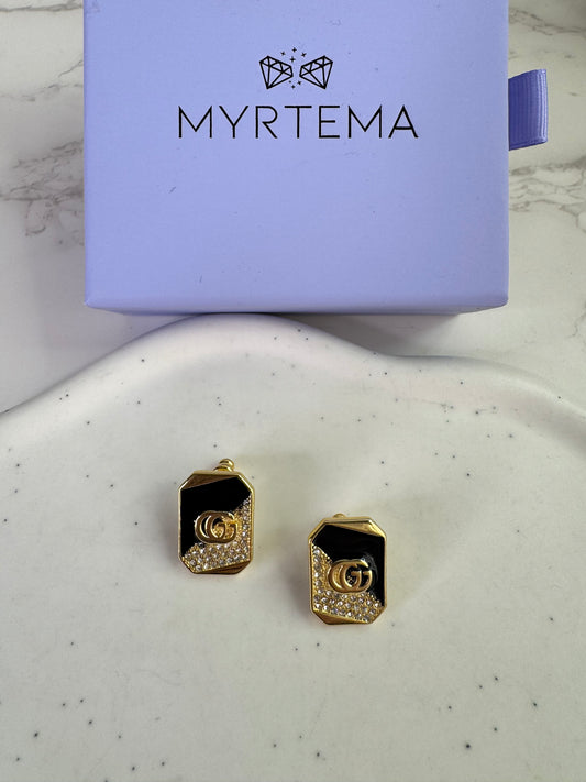 GG Black Glam Σκουλαρίκια