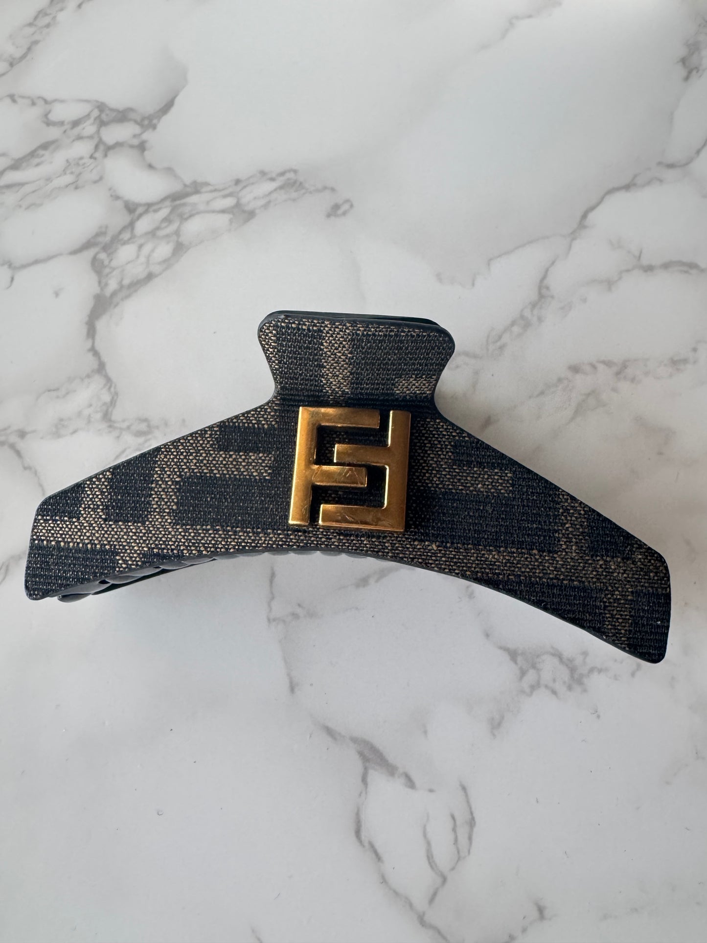 Fendi Fabric Hair Clip