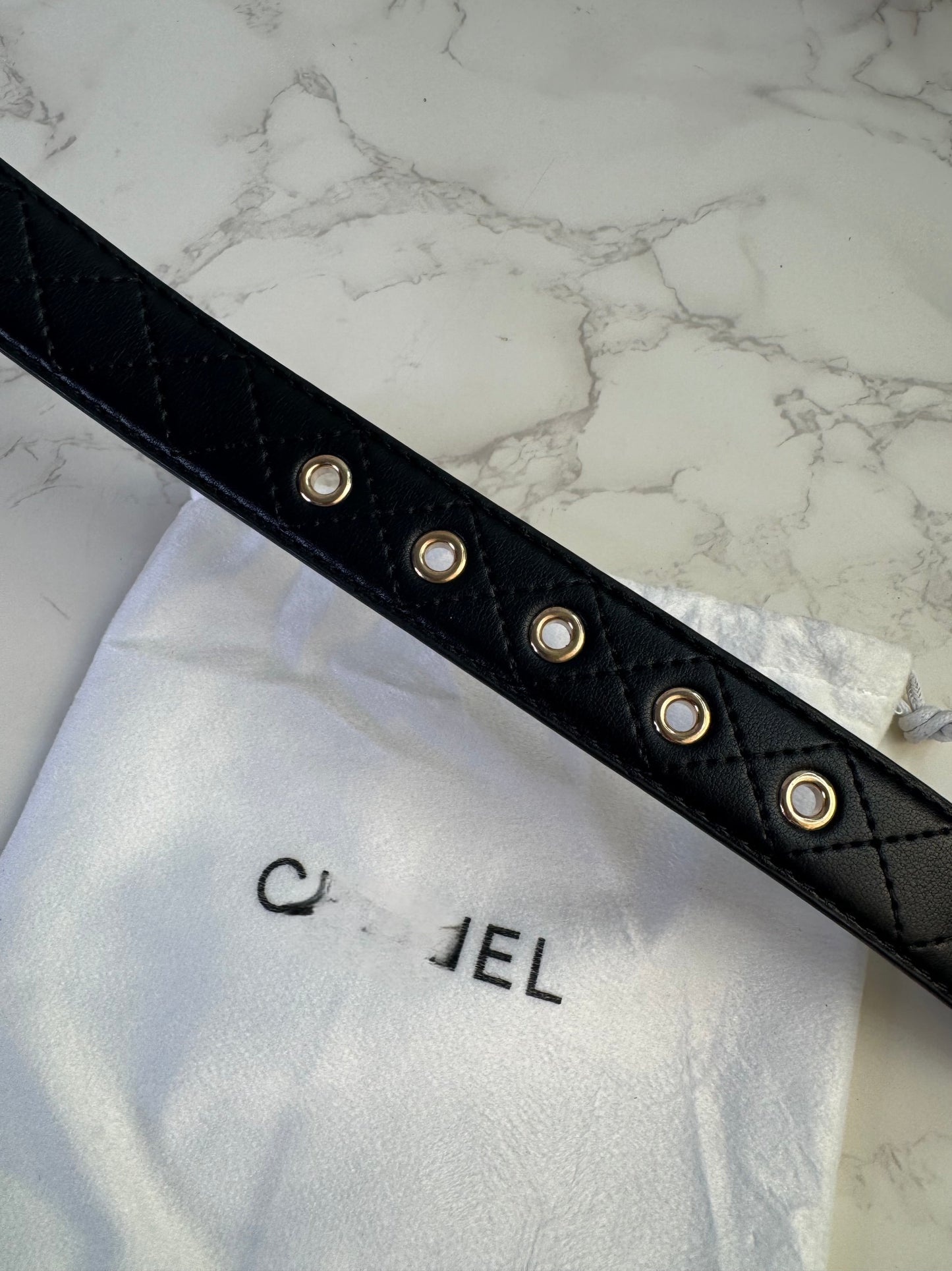 Chanelia Leather Belt