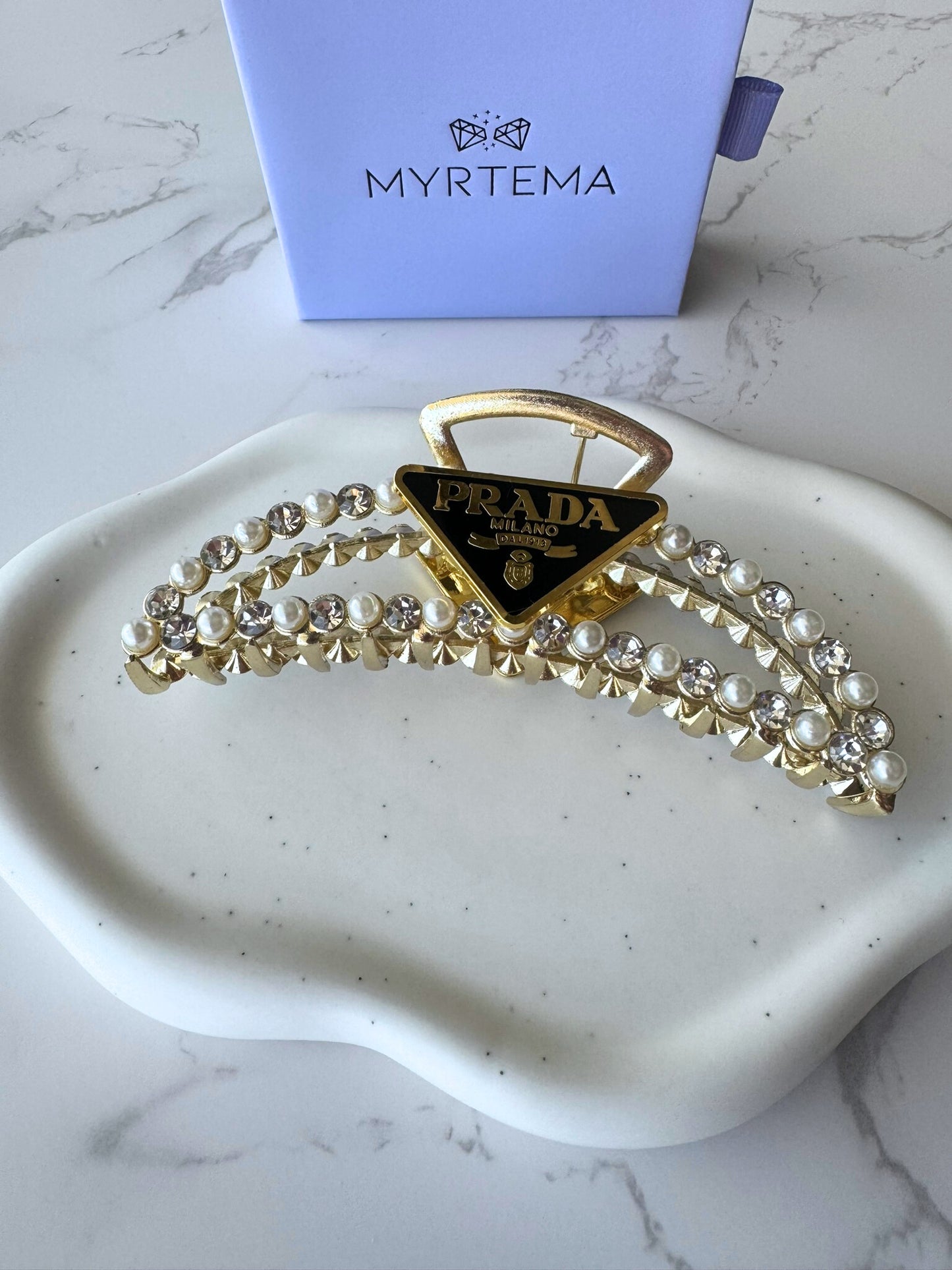 Prada Hair Clip