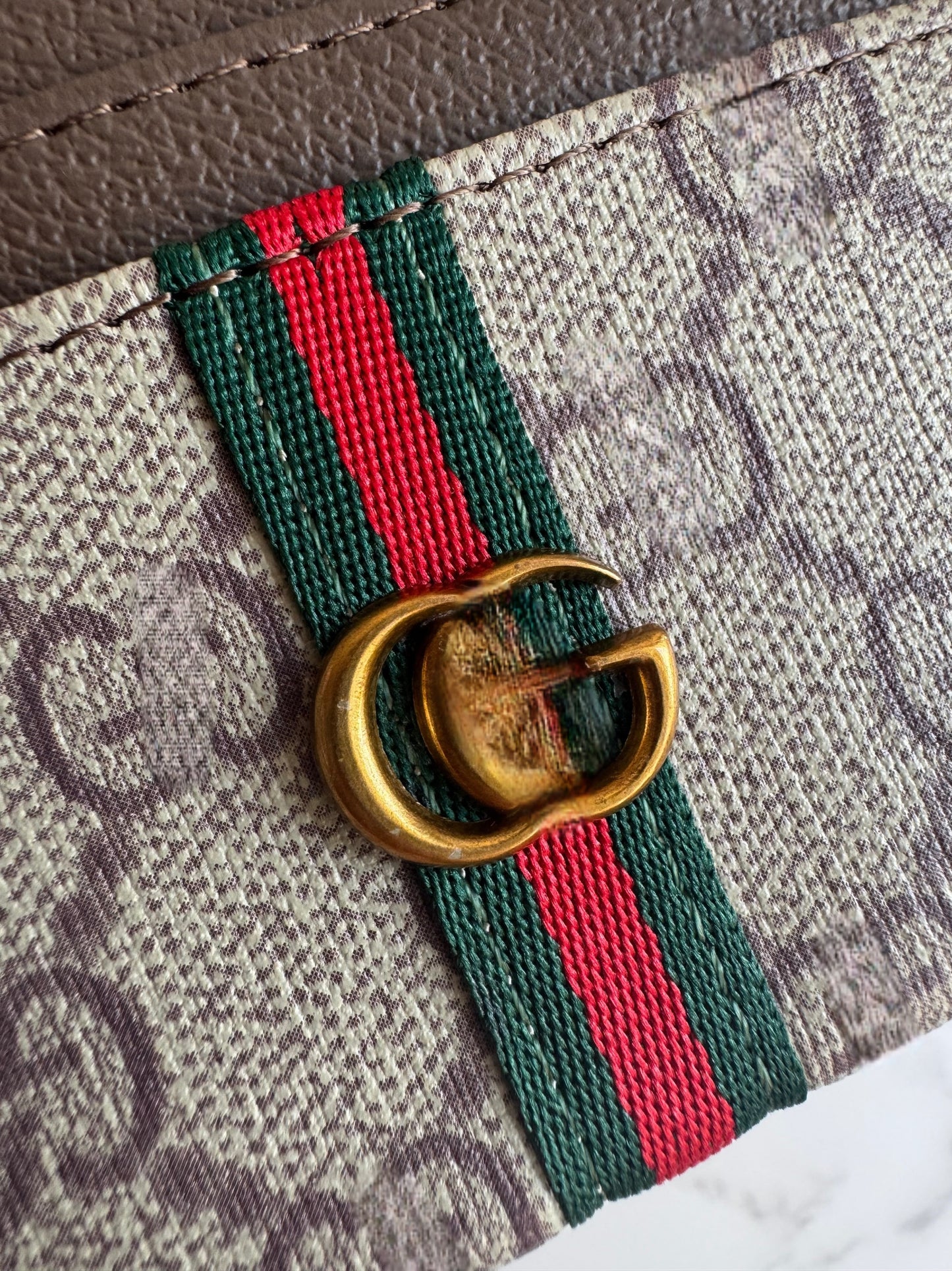 GG Red Green Card Holder