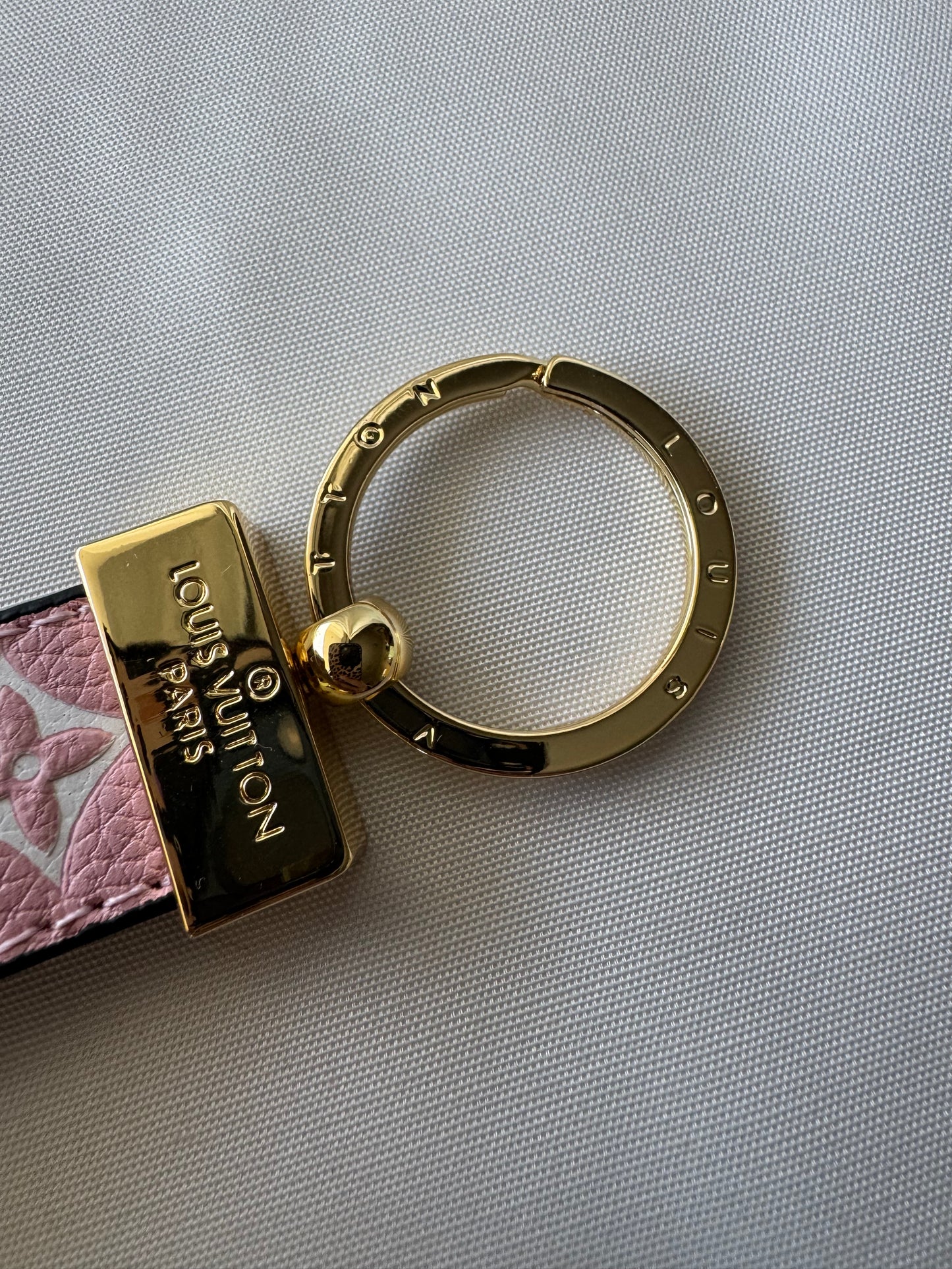 Louisa Canvas Colors Key Chain