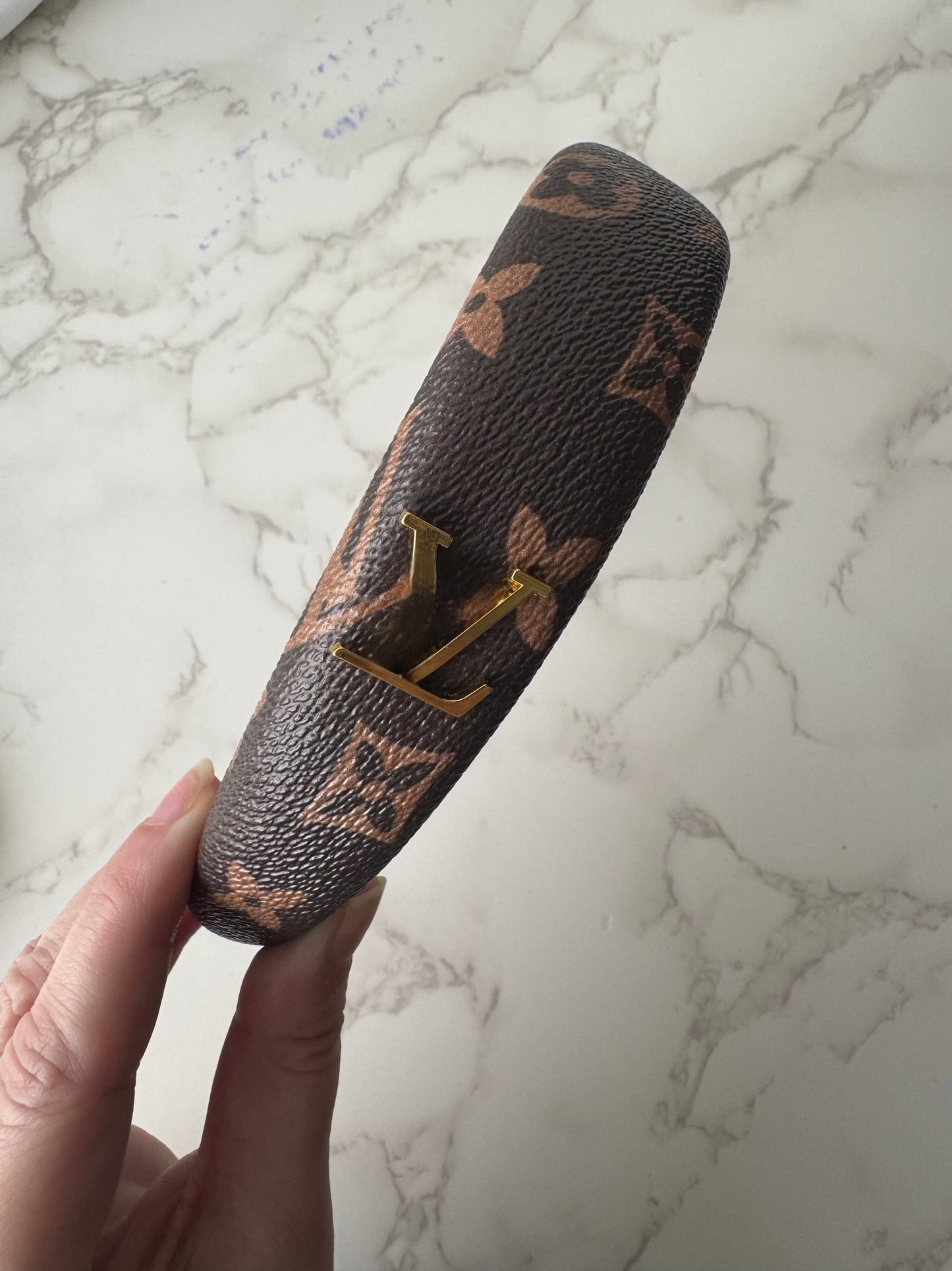 LV Canvas Headband