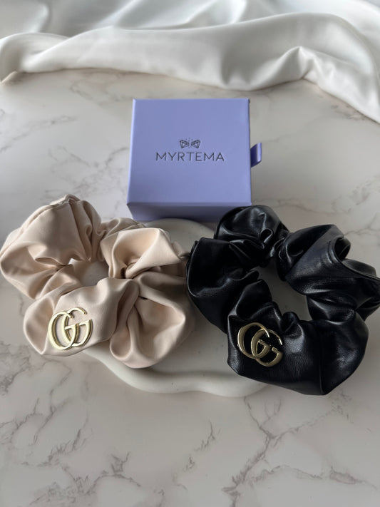 Gigi Leather Scrunchie