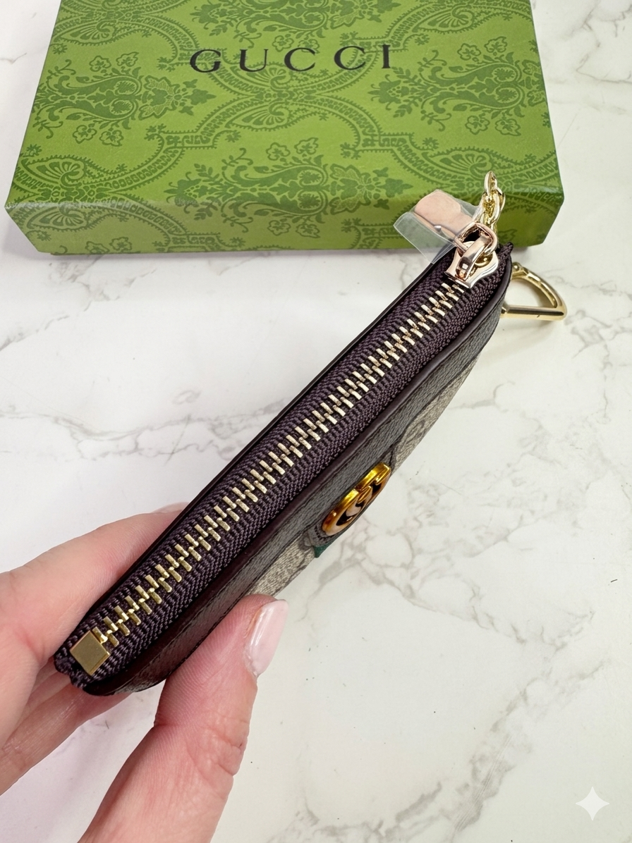 GG Red Green Mini Wallet