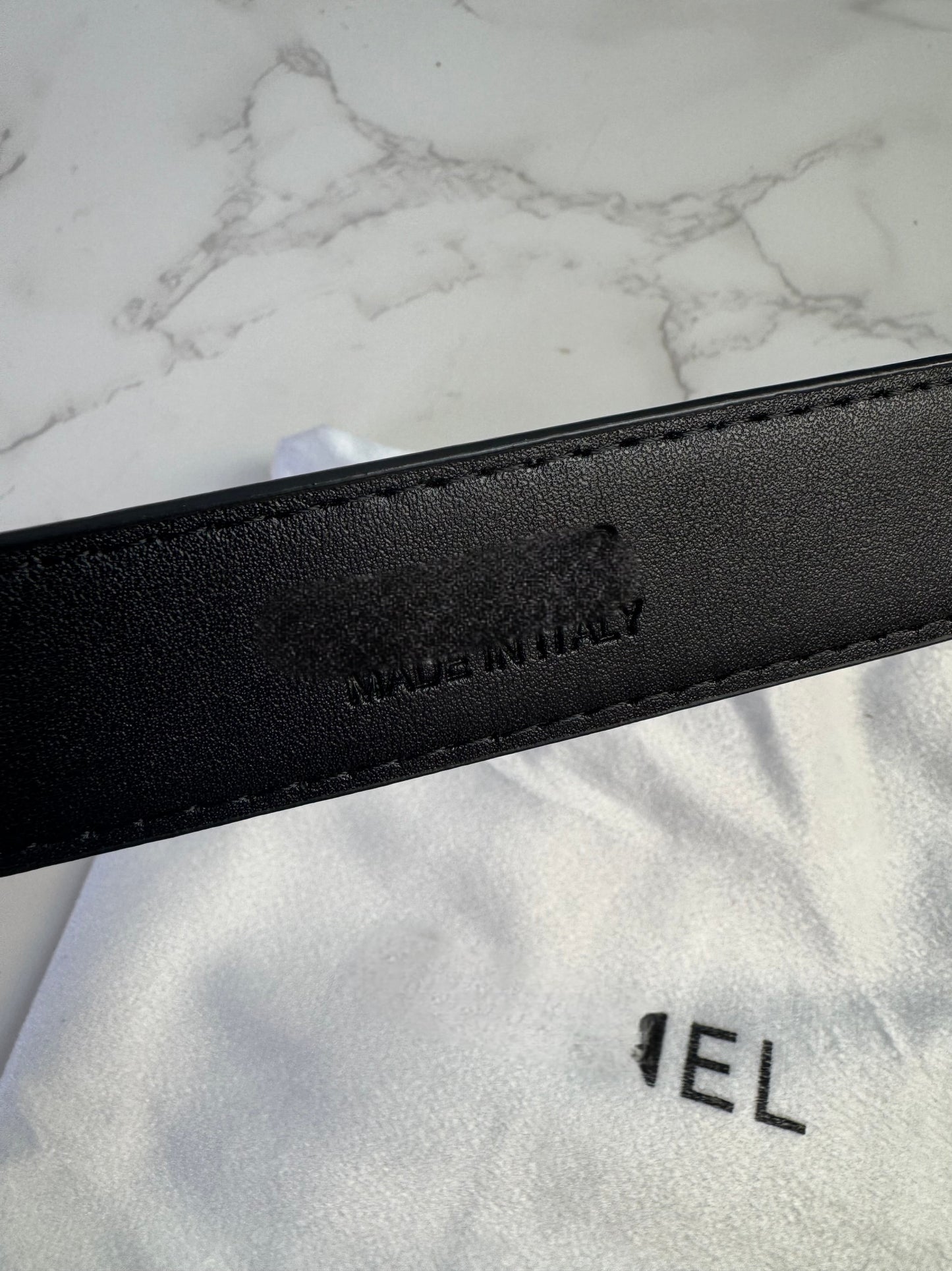 Chanelia Leather Belt