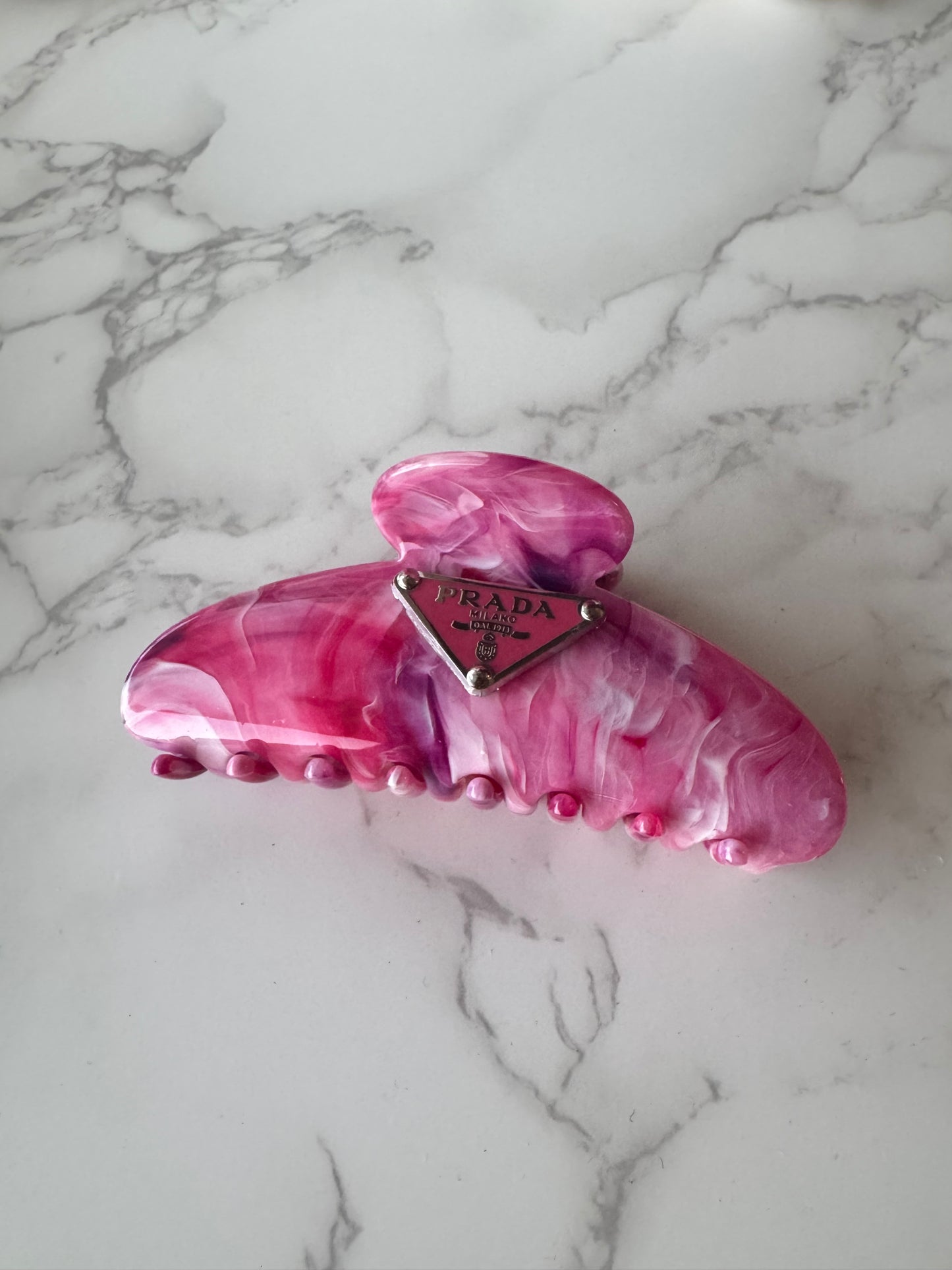 Prada Marble Hair Clip