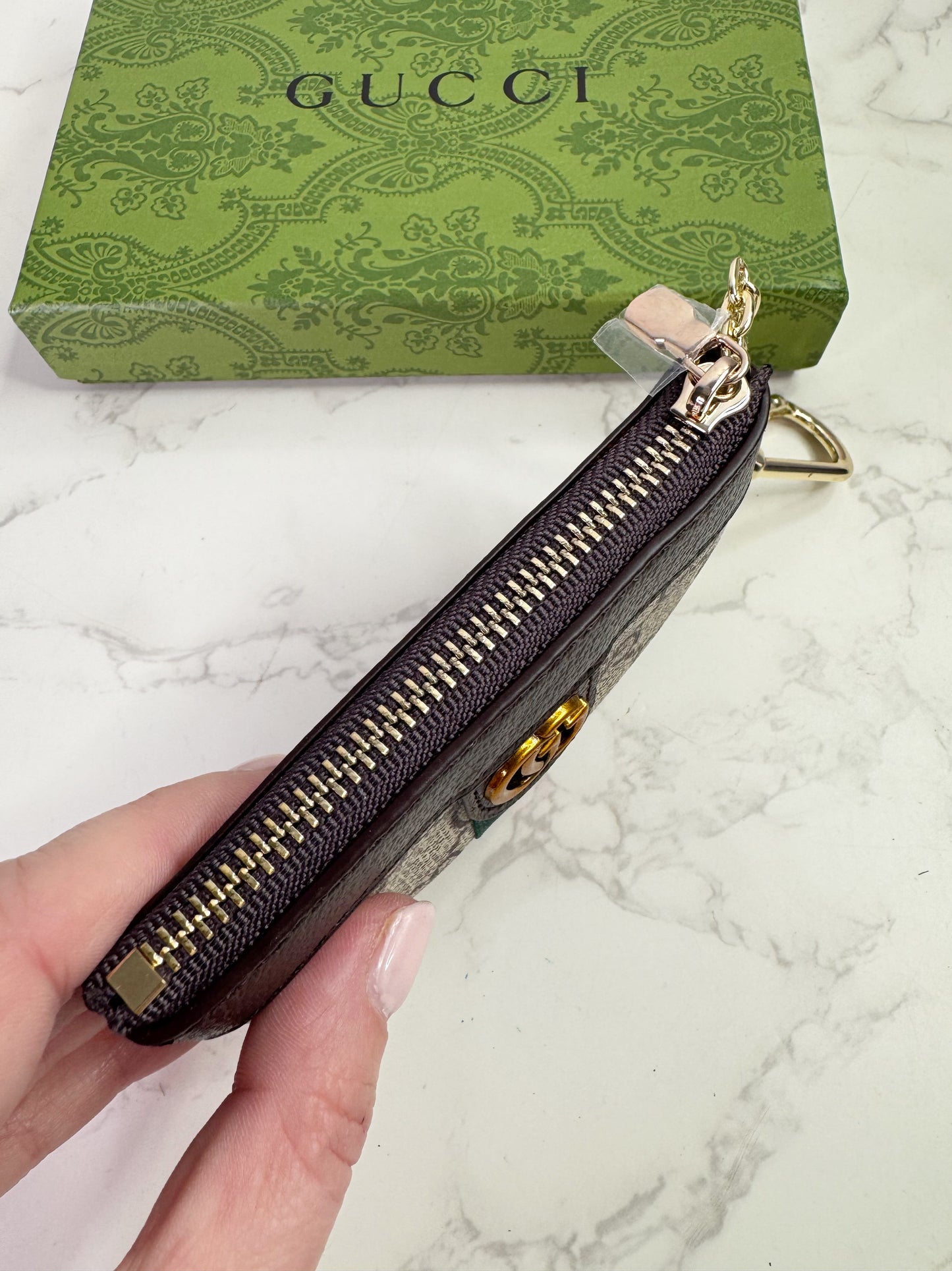 GG Red Green Mini Wallet