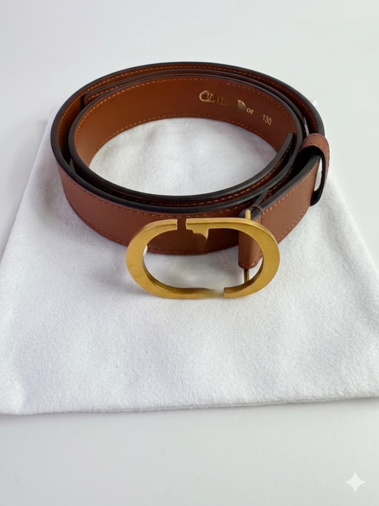 CD Leather Belt
