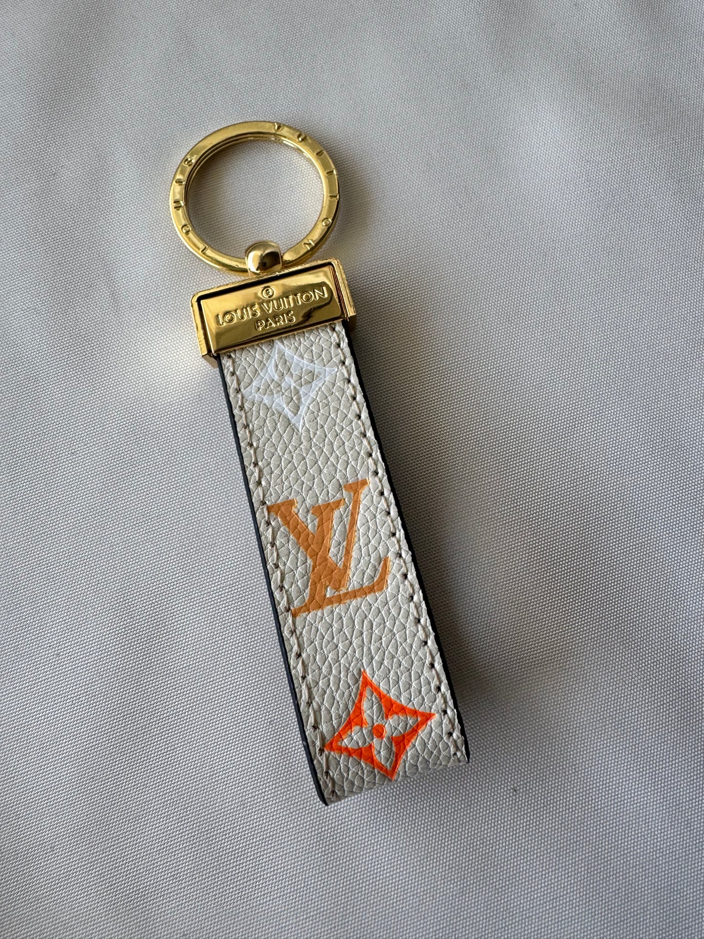 Louisa Canvas Colors Key Chain