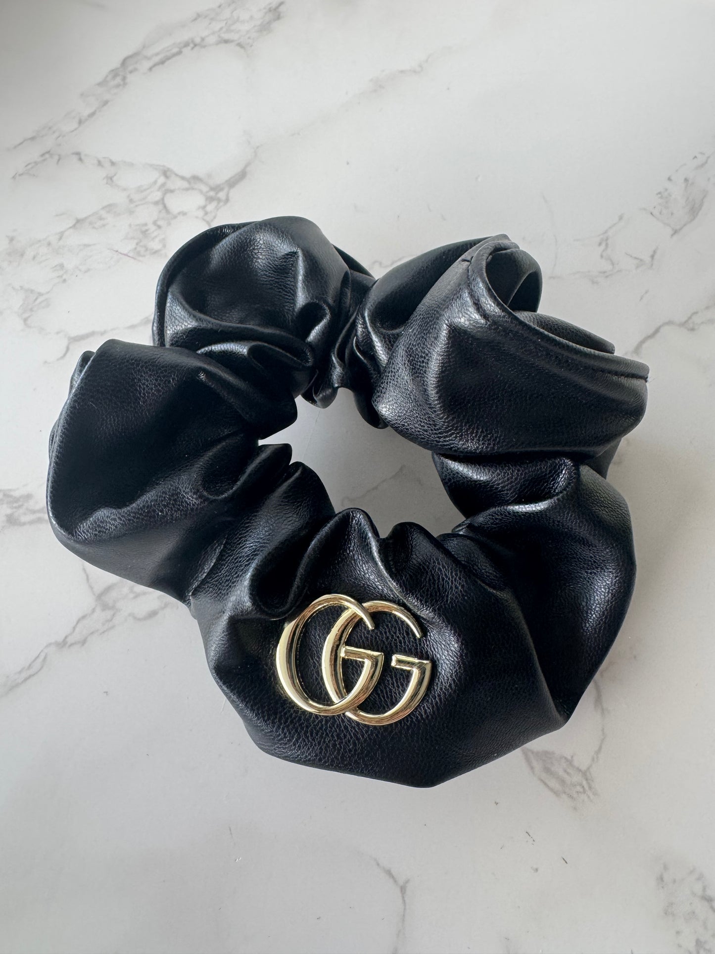 Gigi Leather Scrunchie