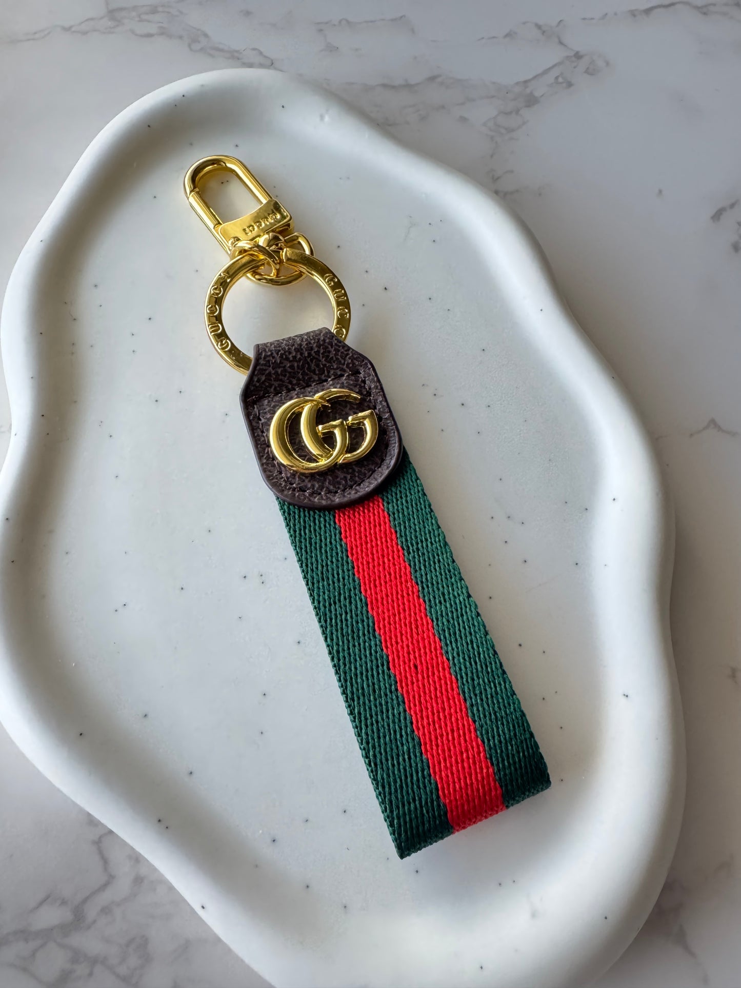 Gigi Red Green Key Chain