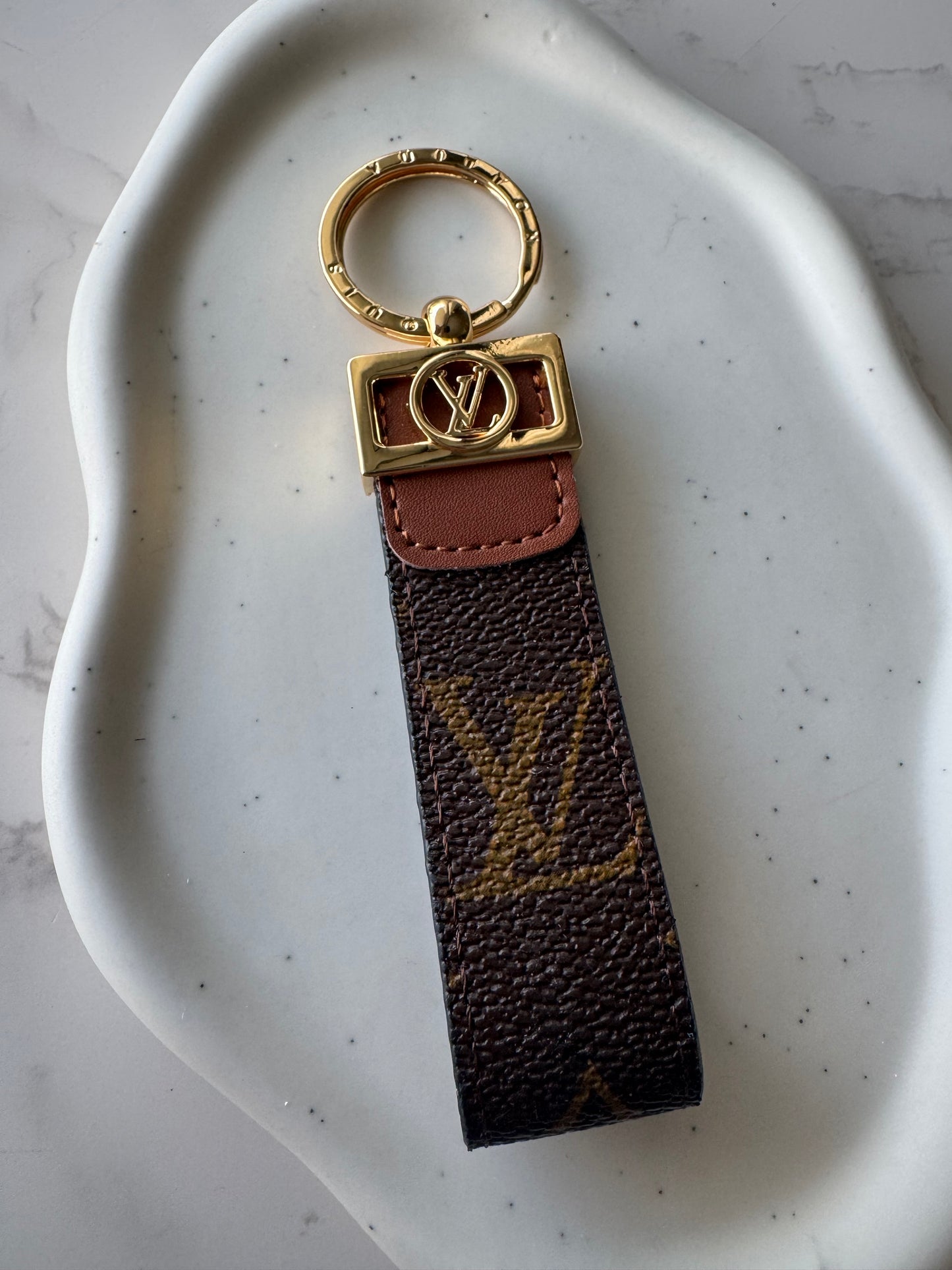 Louisa Canvas Key Chain