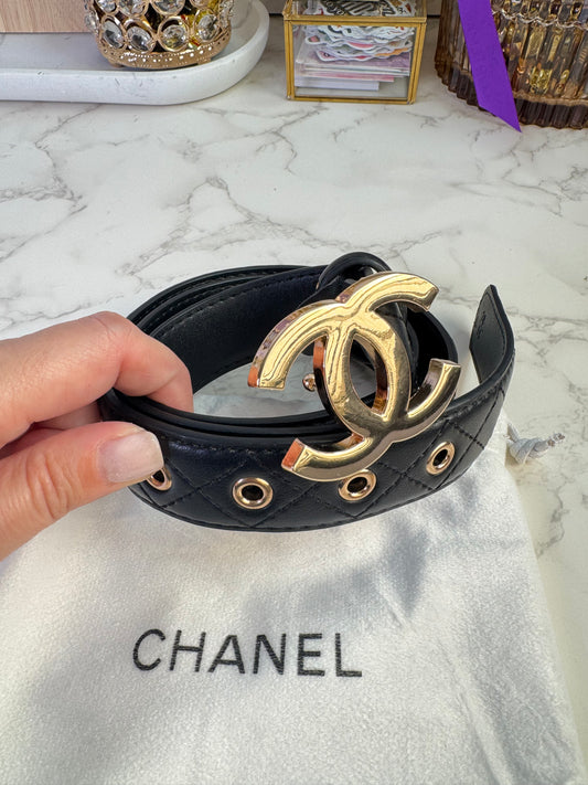 Chanelia Leather Belt