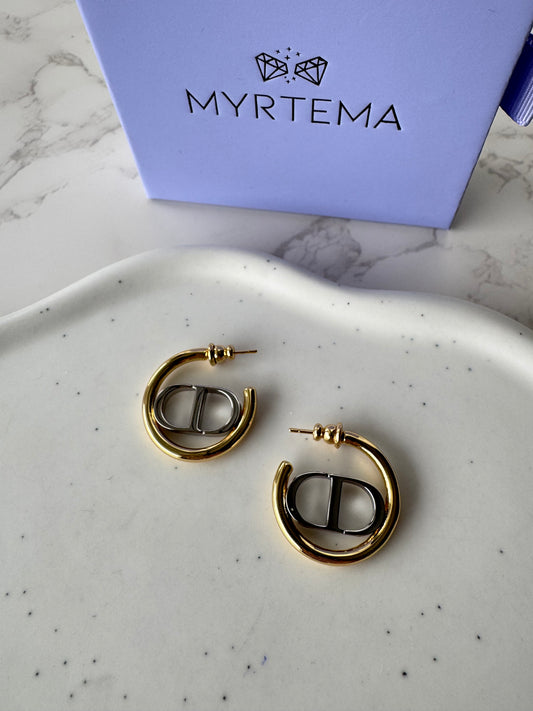 Dior Dual Elegance Earrings