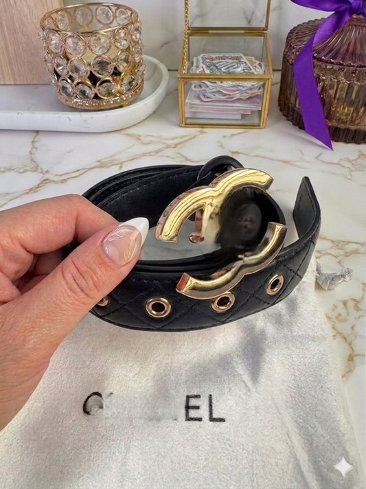 Chanelia Leather Belt