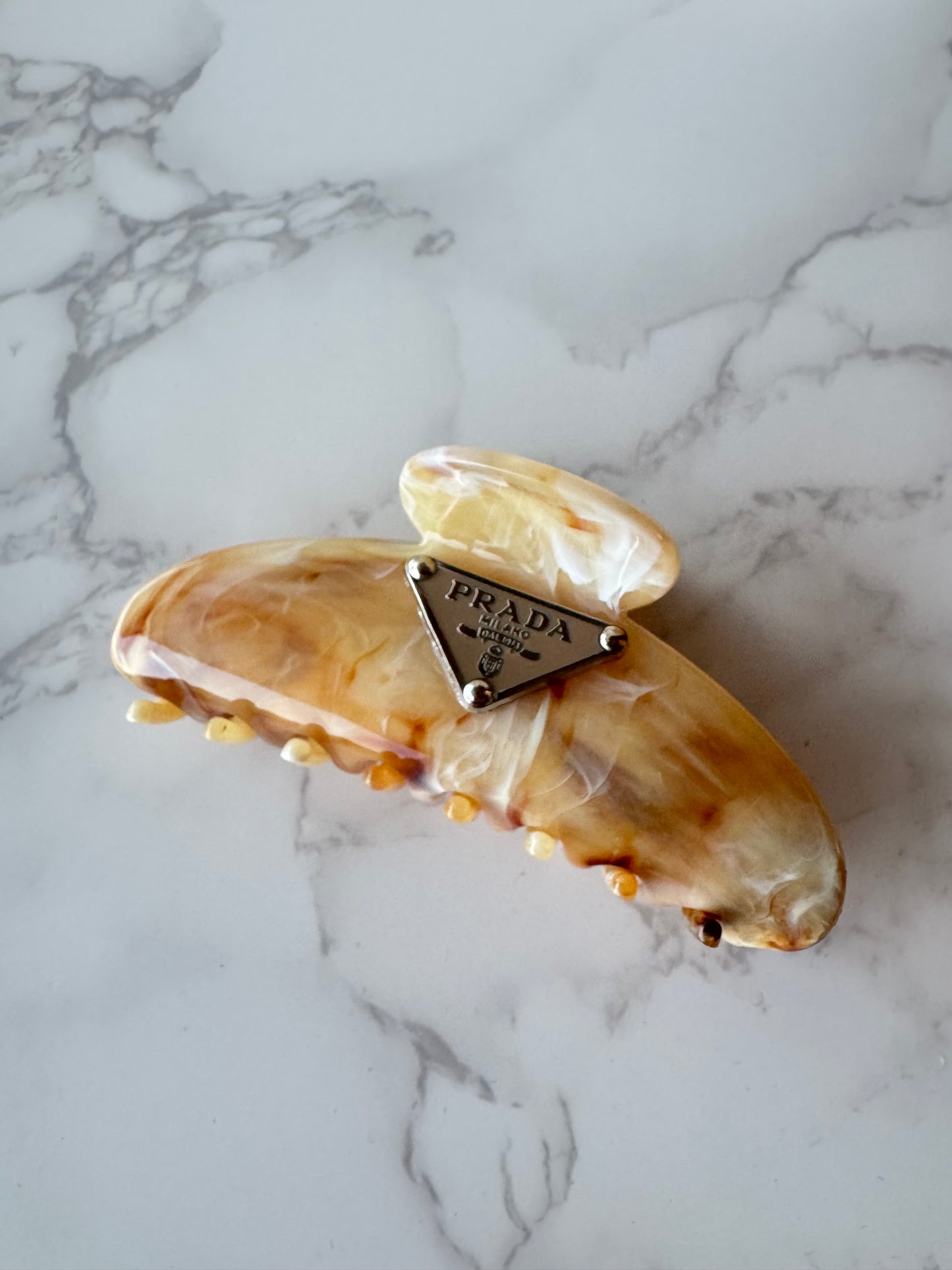 Prada Marble Hair Clip