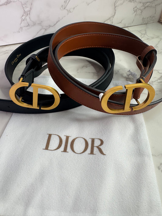 CD Leather Belt