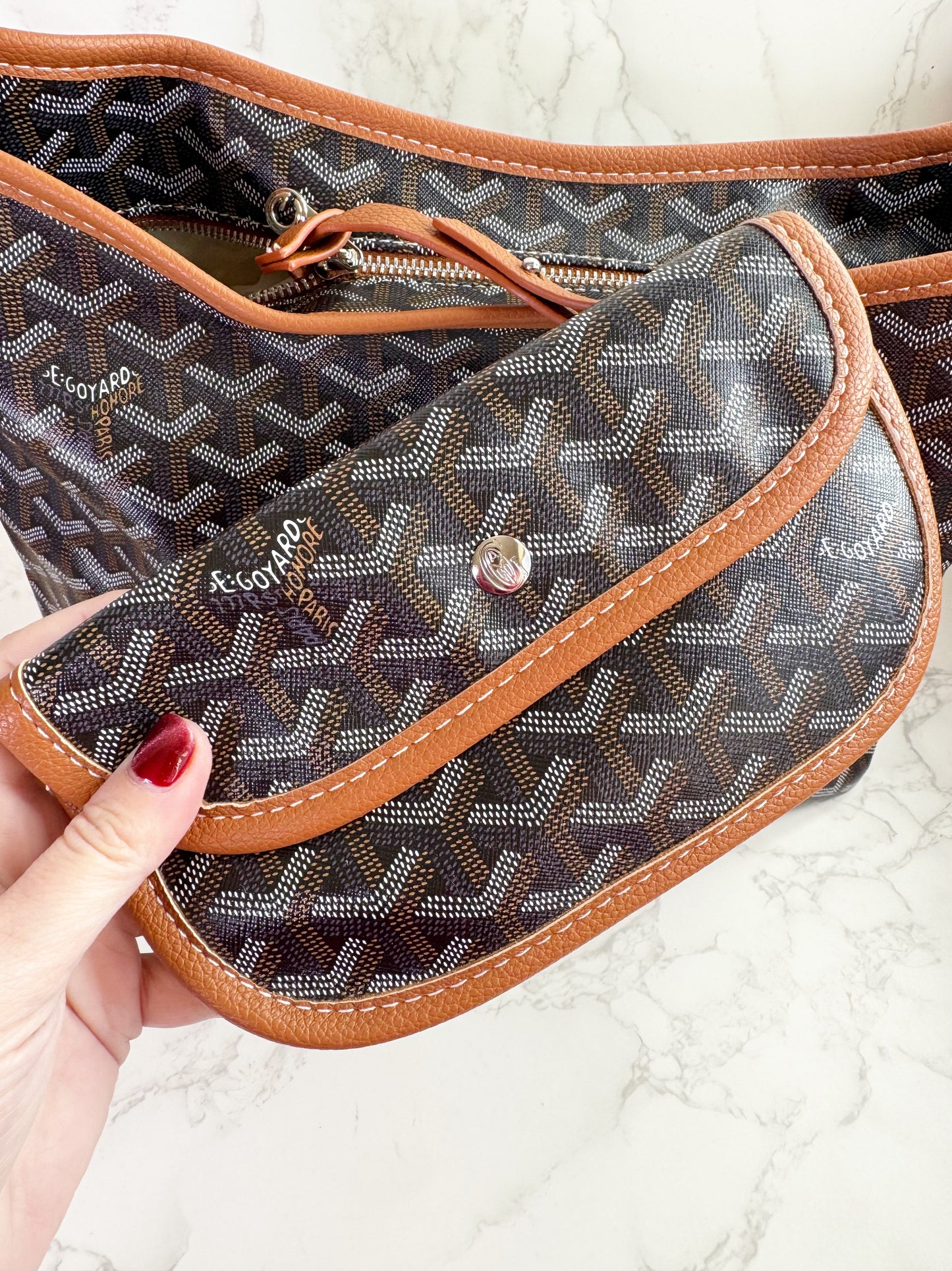 Goyardia Hobo Τσάντα