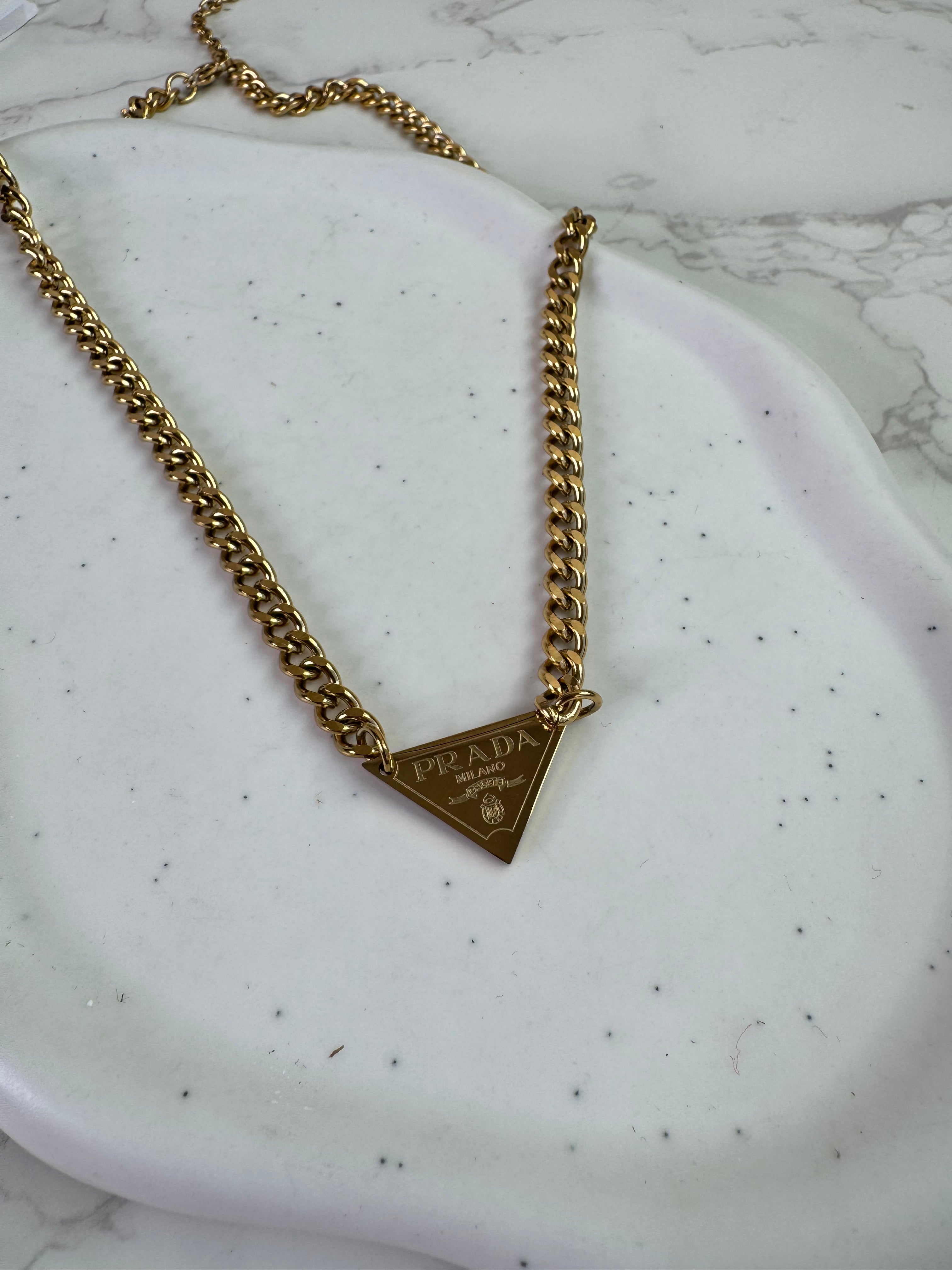 Prada Chain Necklace | MYRTEMA