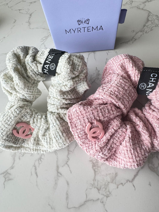 Chanelia Fabric Scrunchie